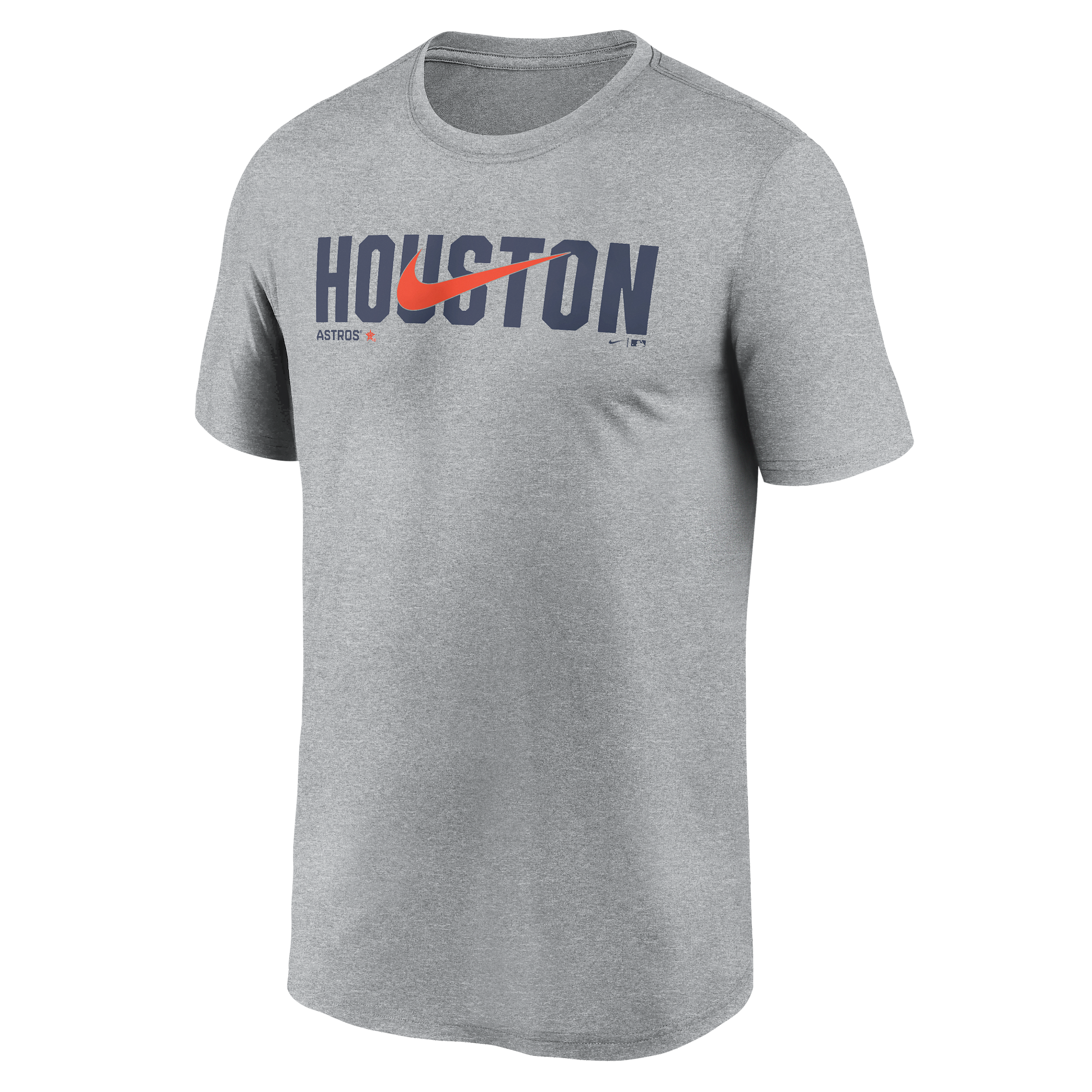 Houston Astros Swoosh Legend Nike Men's Dri-FIT MLB T-Shirt in Grey | NKGK06GHUS-RSQ