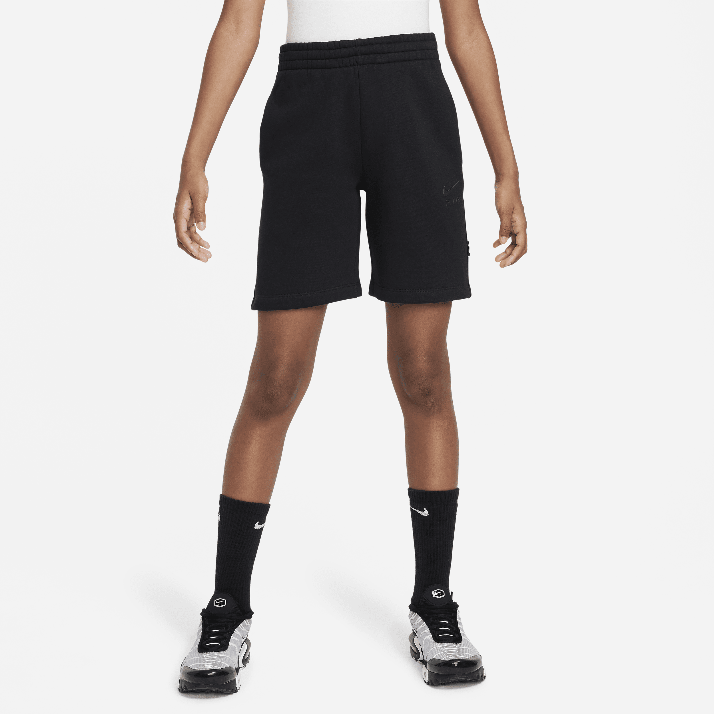 Nike Air Big Kids' Shorts In Black