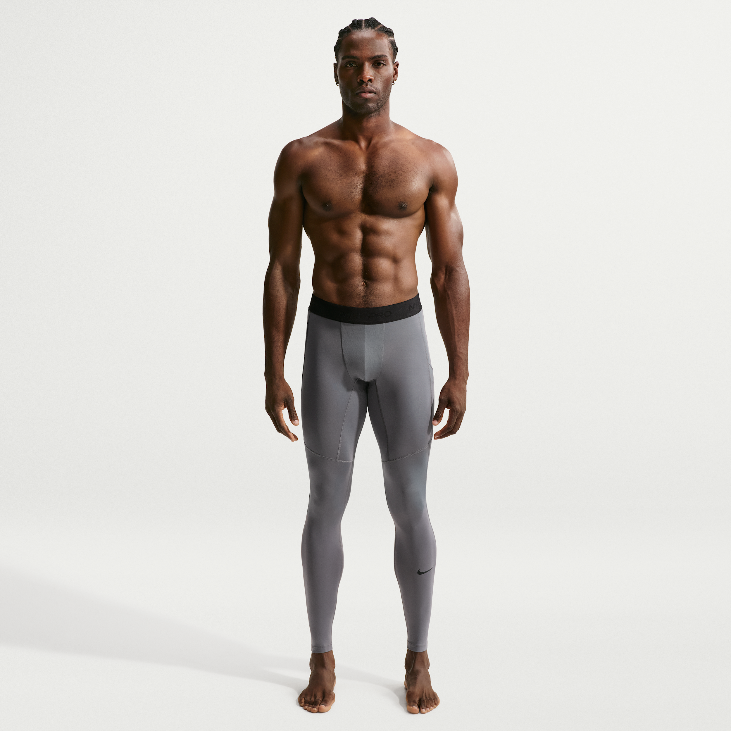 Men's Nike Pro Dri-FIT Fitness Tights in Grey | FB7952-084