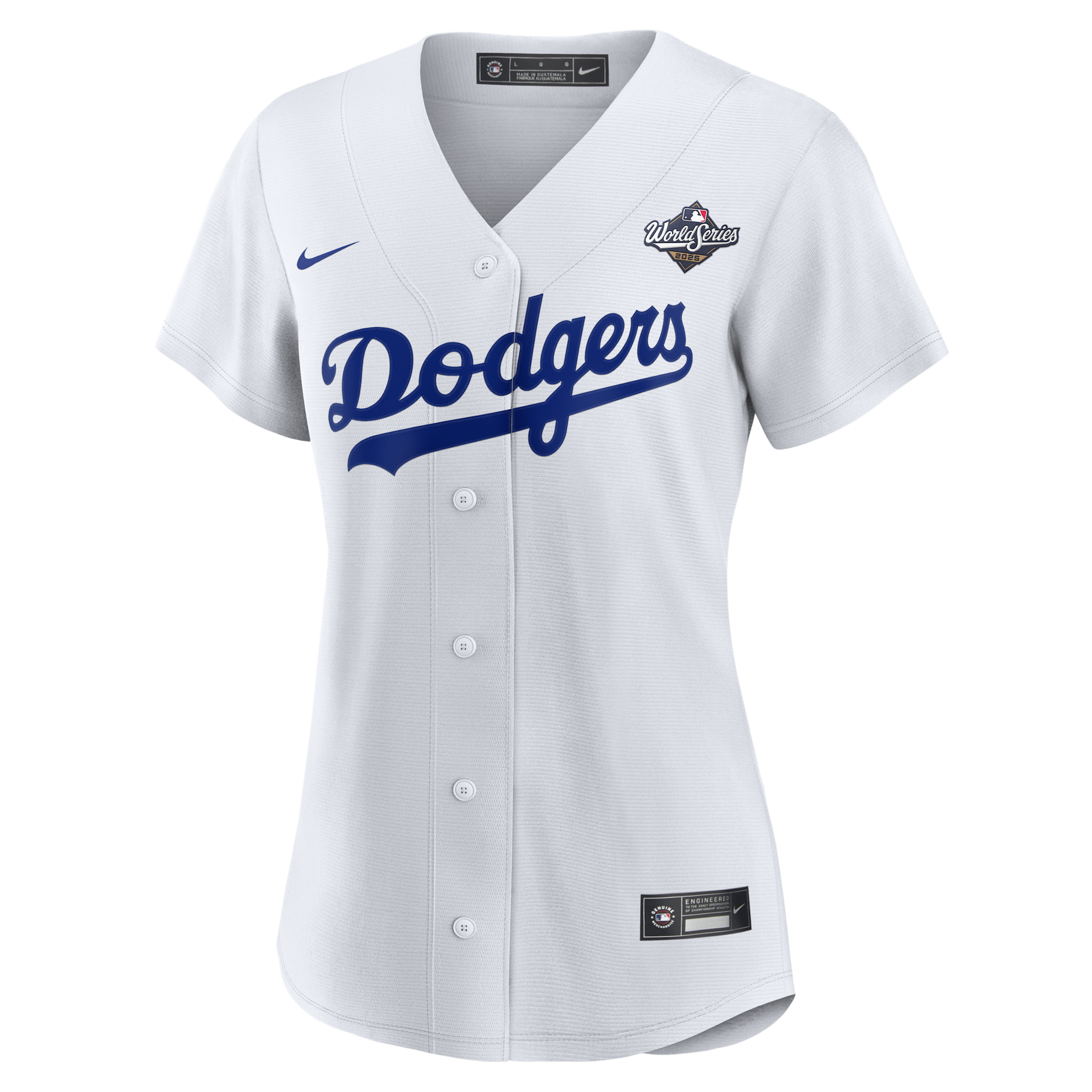 Nike Will Smith Los Angeles Dodgers 2025 World Series Participant  Women's Mlb Replica Jersey In White