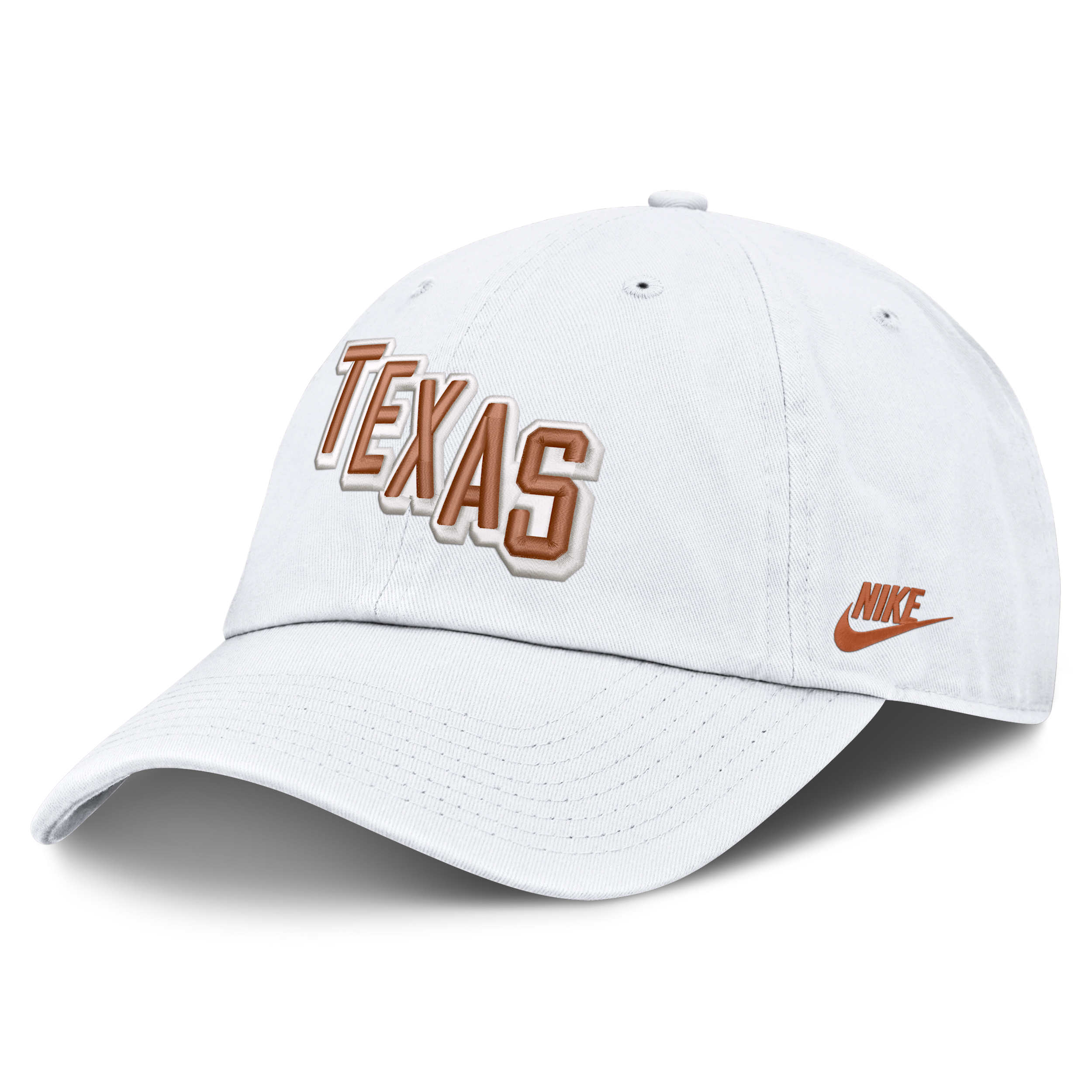 Texas Natural Club Nike Men's College Adjustable Hat in White | NC0110ATXV-EYR