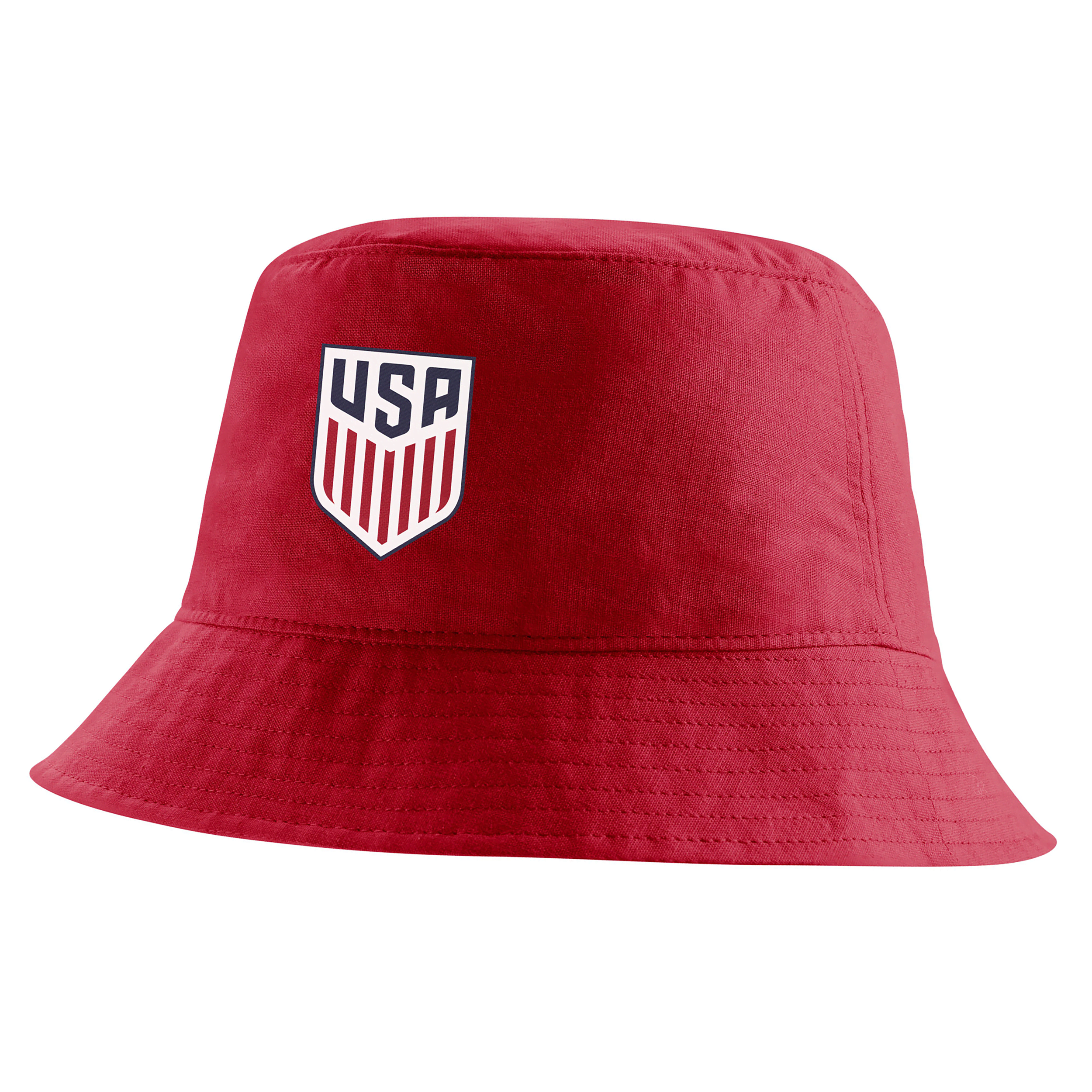 Nike Unisex Usmnt Bucket Hat In Red