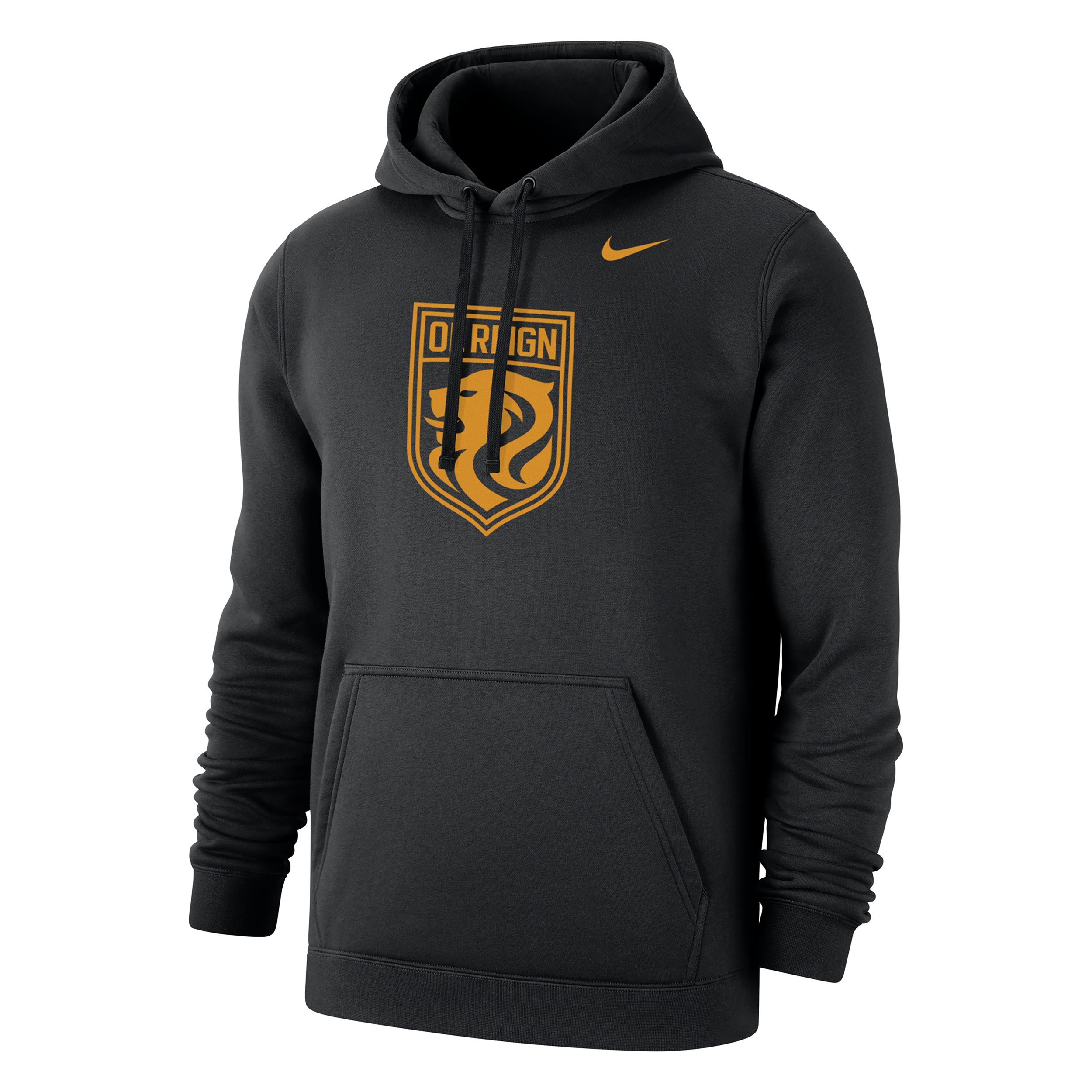 Nike Ol Reign Club Fleece  Men's Soccer Hoodie In Black