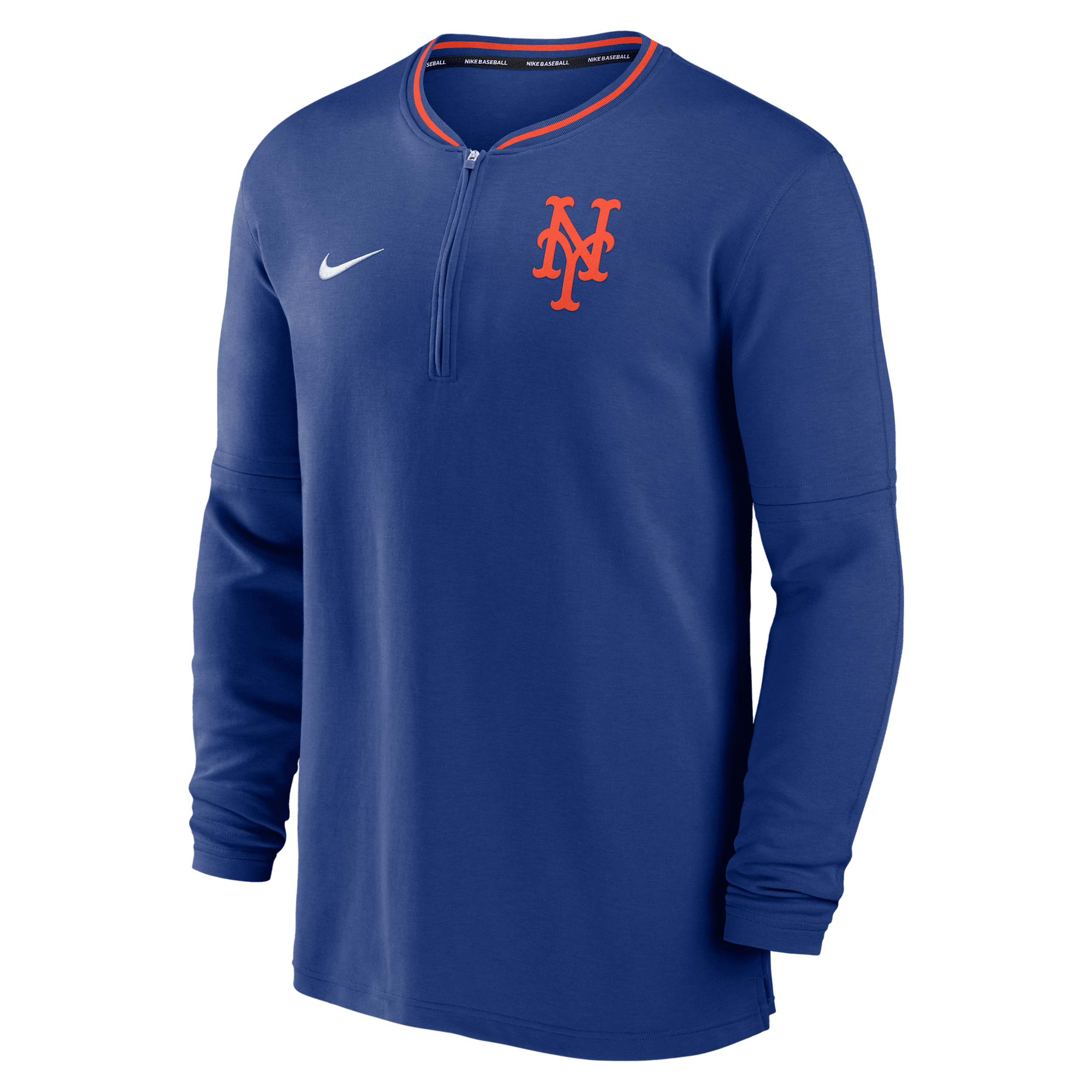Nike Men's Royal New York Mets Authentic Collection Performance Half-zip Top