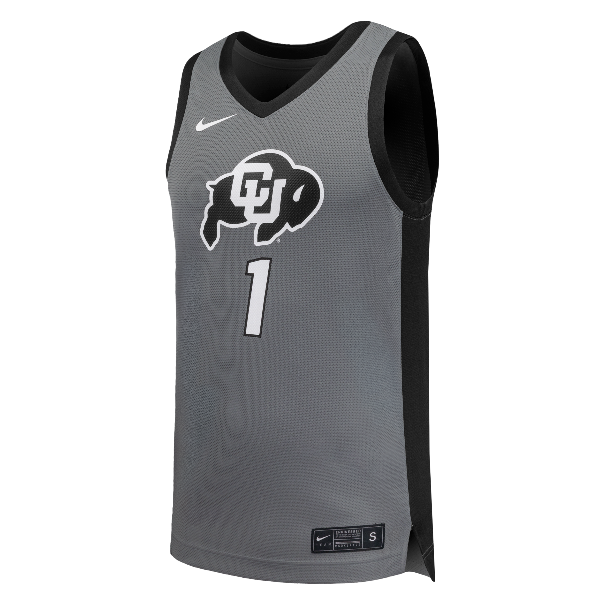 Colorado Buffaloes Nike Men's College Replica Jersey in Grey | P32818J482COLO-STL