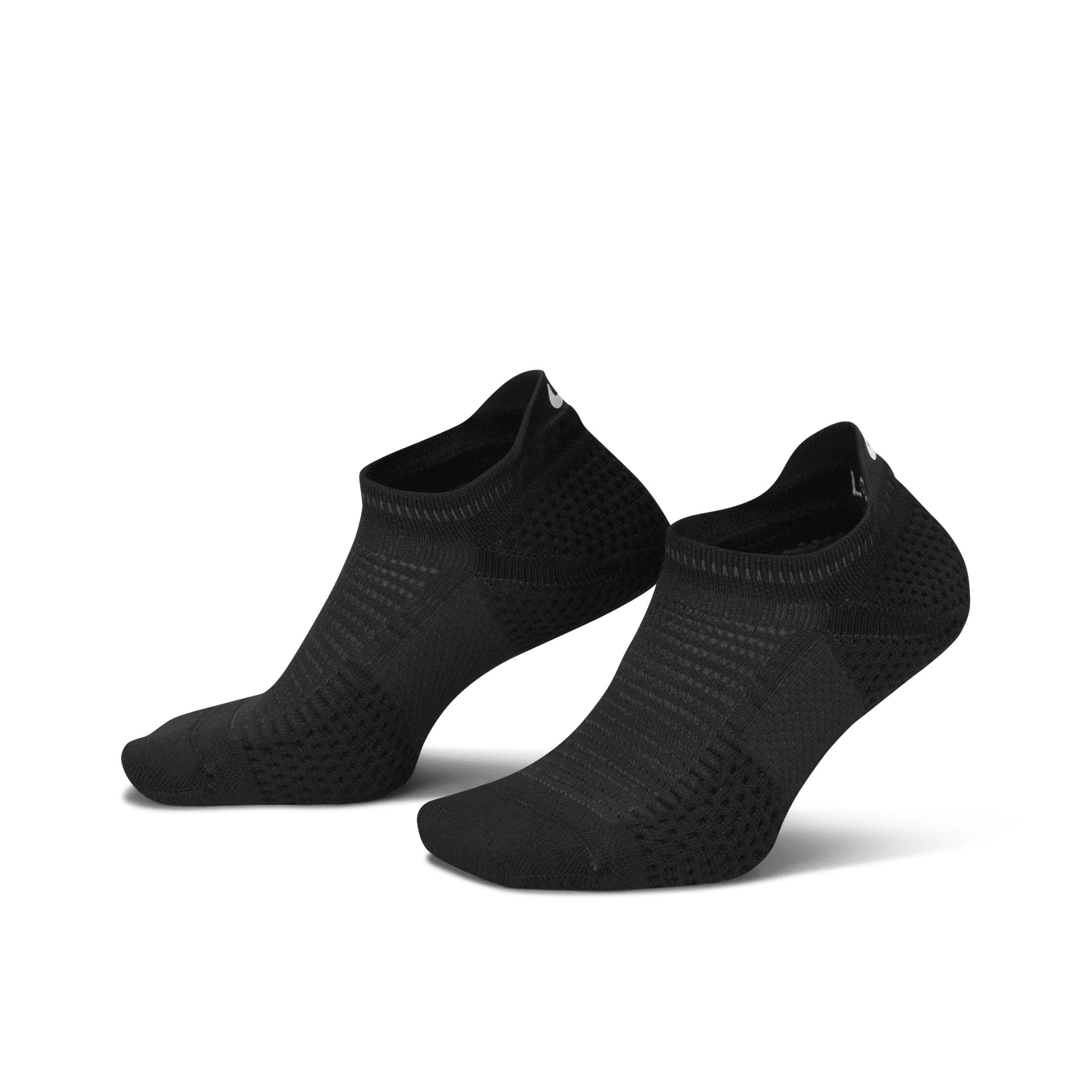 Nike Unisex Unicorn Dri-fit Adv Cushioned No-show Socks (1 Pair) In Black