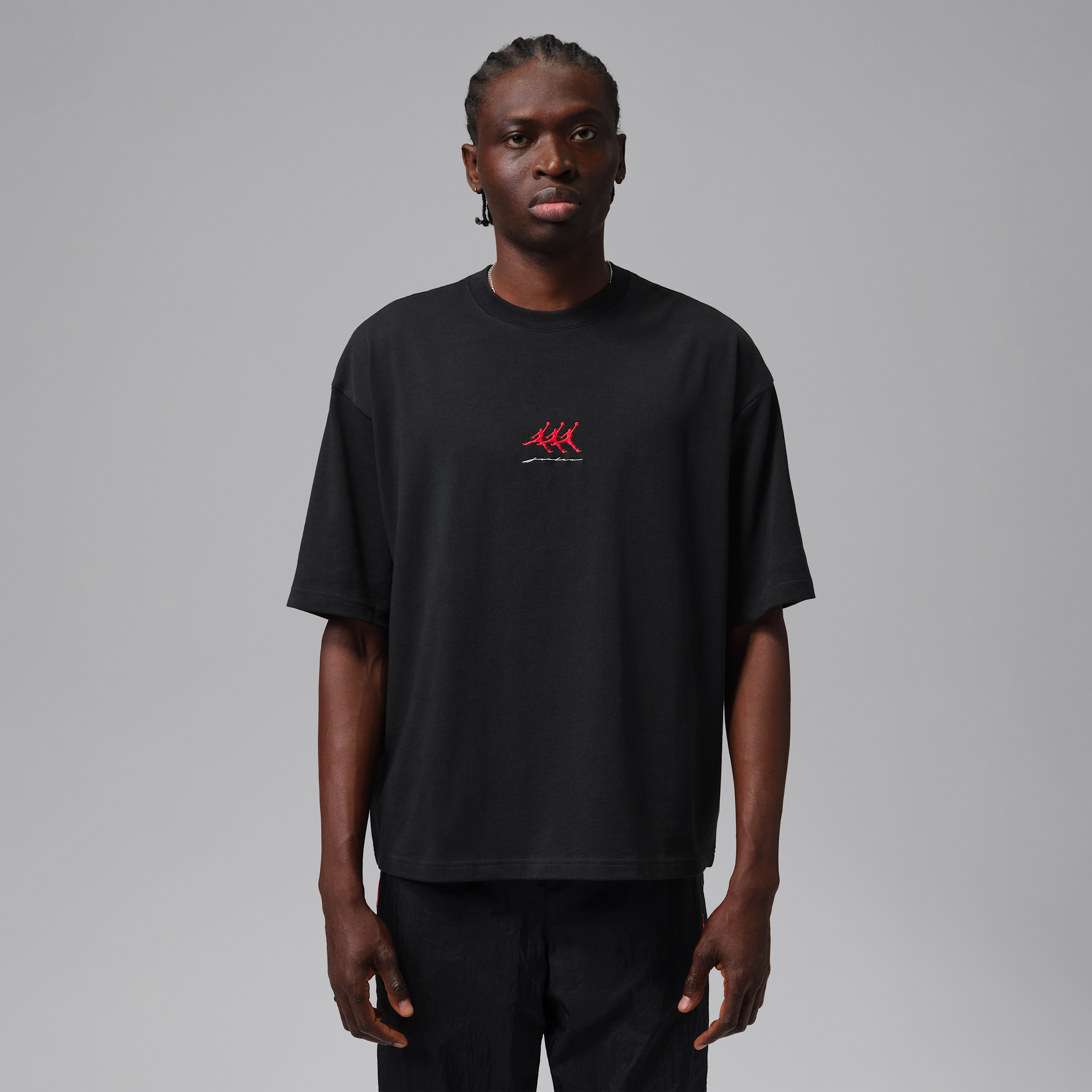 Men's Jordan Flight Oversized Graphic T-Shirt in Black | IF3133-010