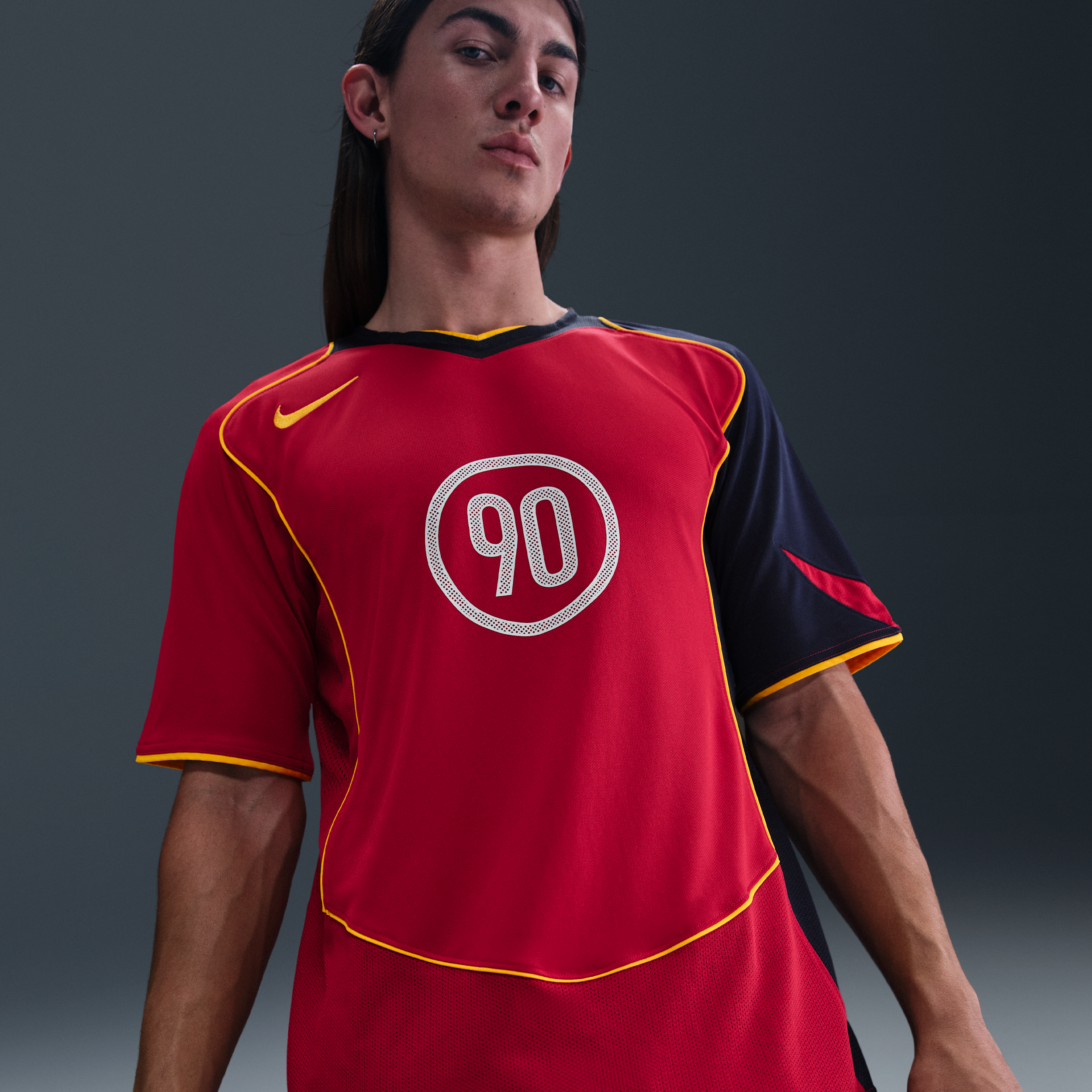 Nike Men's Total 90 Dri-fit Soccer Jersey In Red
