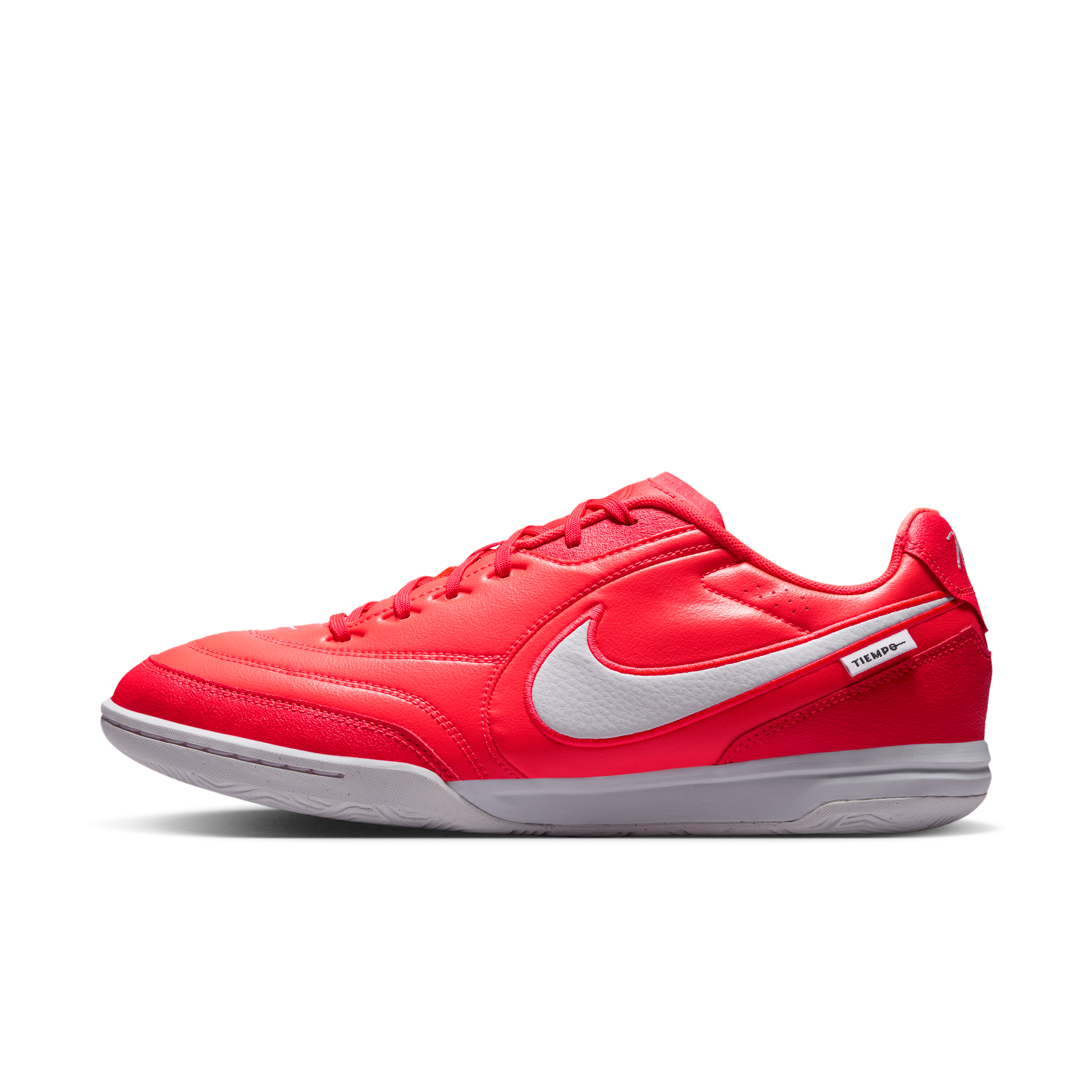 Nike Men's Tiempo Streetgato Indoor/Court Low-Top Soccer Shoes in Red | IZ1689-600