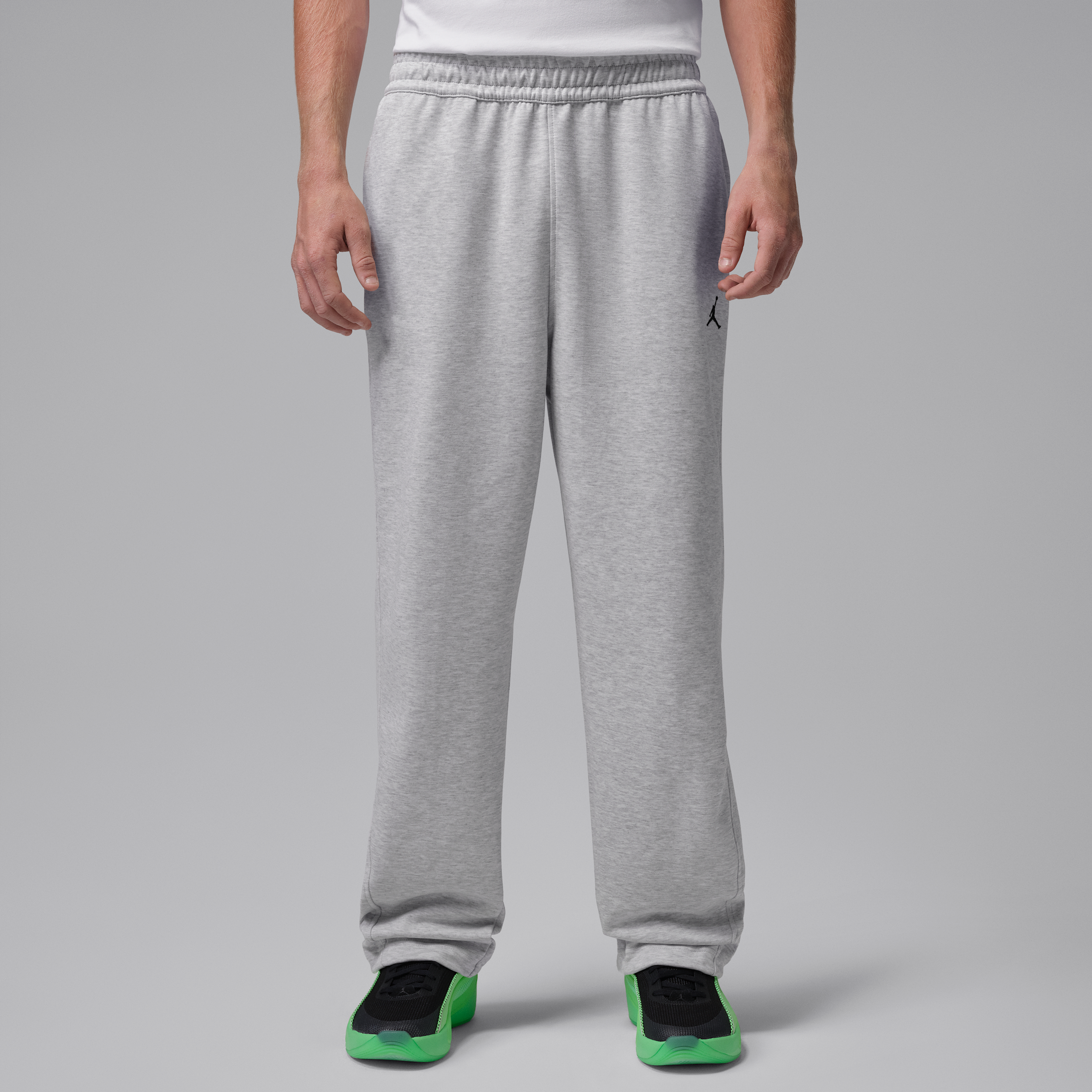 Men's Jordan Sport Hoop Fleece Dri-FIT Pants in Grey | IM7553-050