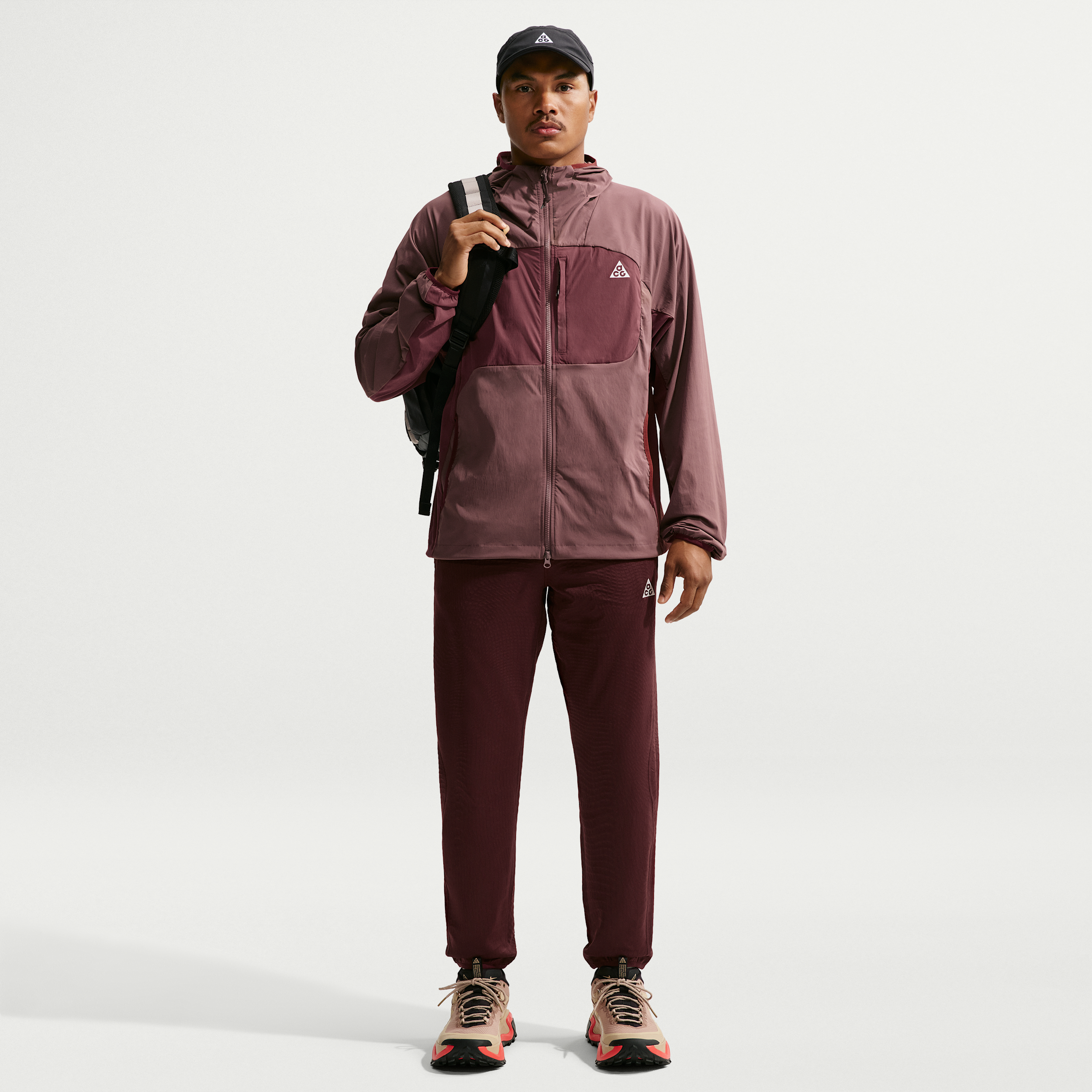 Men's Nike ACG Wolf Grid Therma-FIT Hiking Pants in Purple | IM4231-658