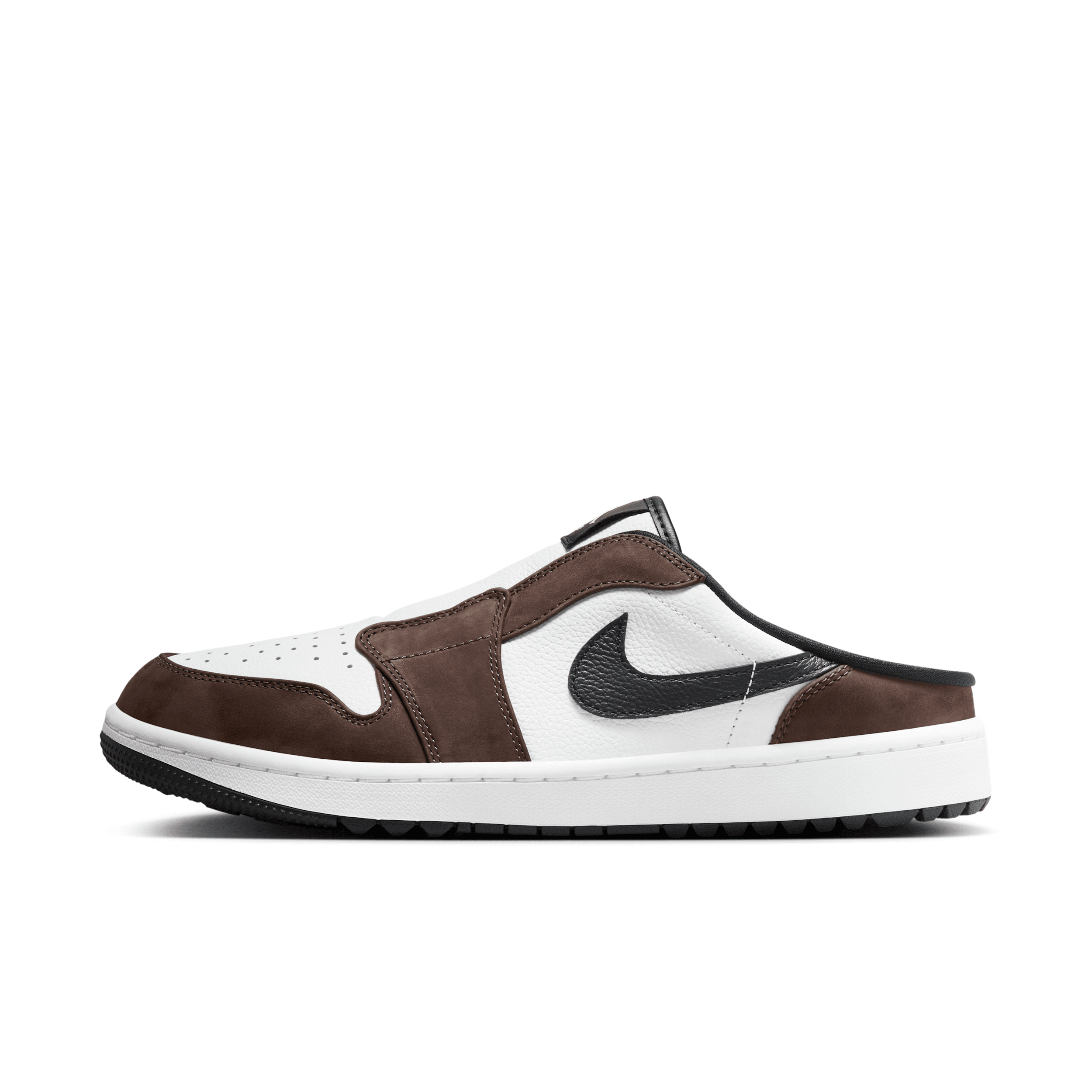 Jordan Men's Air Mule Golf Shoes In Brown