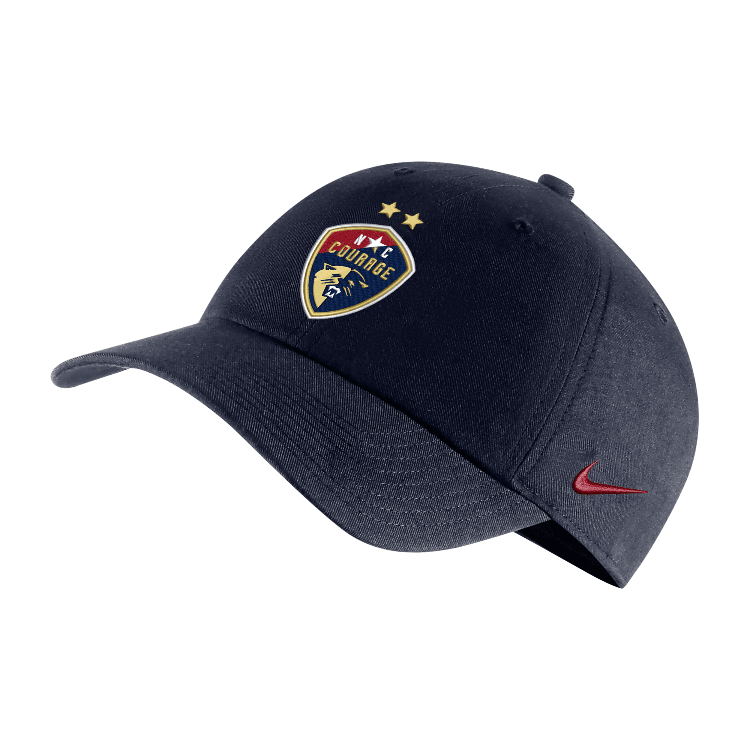 Shop Nike North Carolina Courage Heritage86  Unisex Nwsl Soccer Cap In Blue