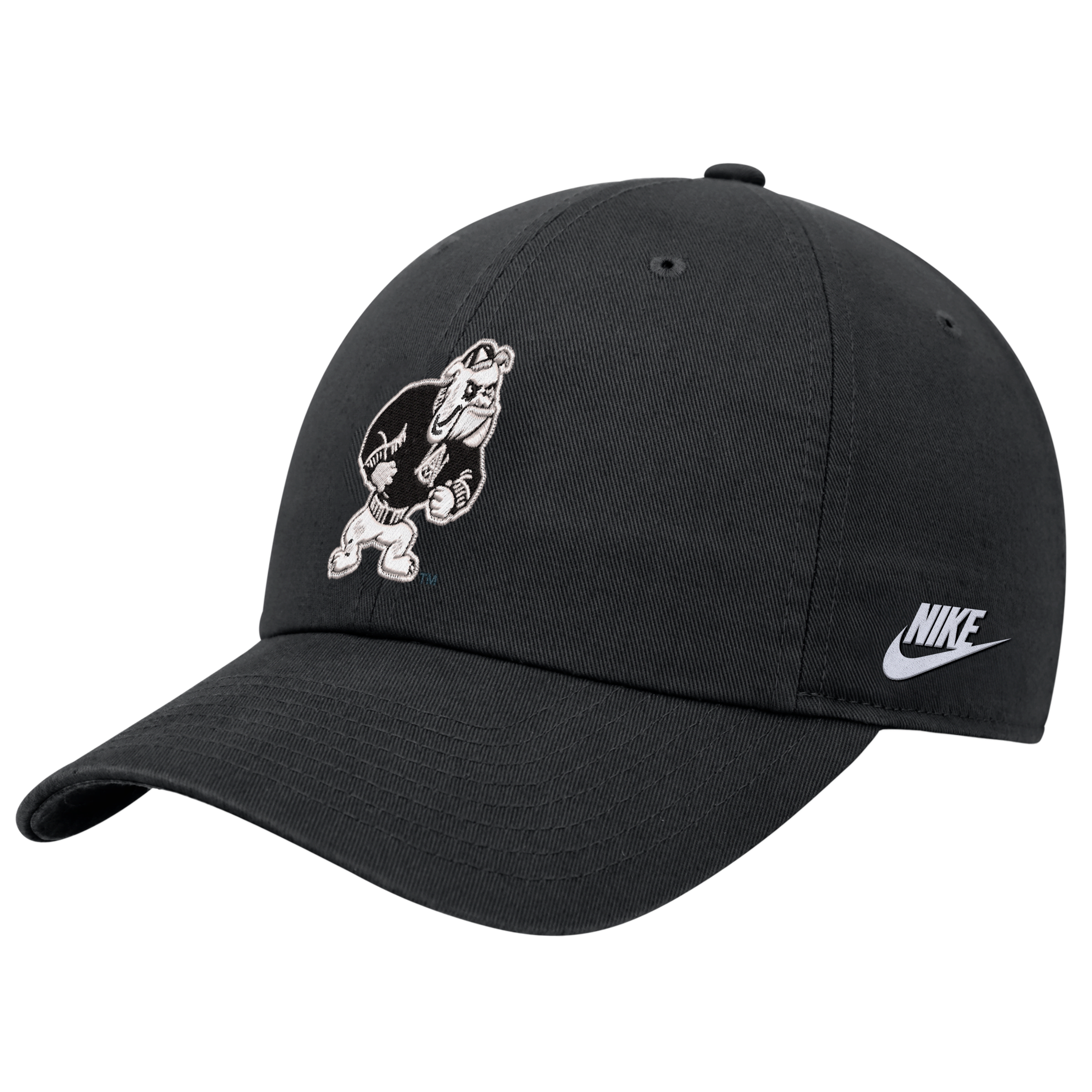 Nike Alabama A&m  Unisex College Adjustable Cap In Black