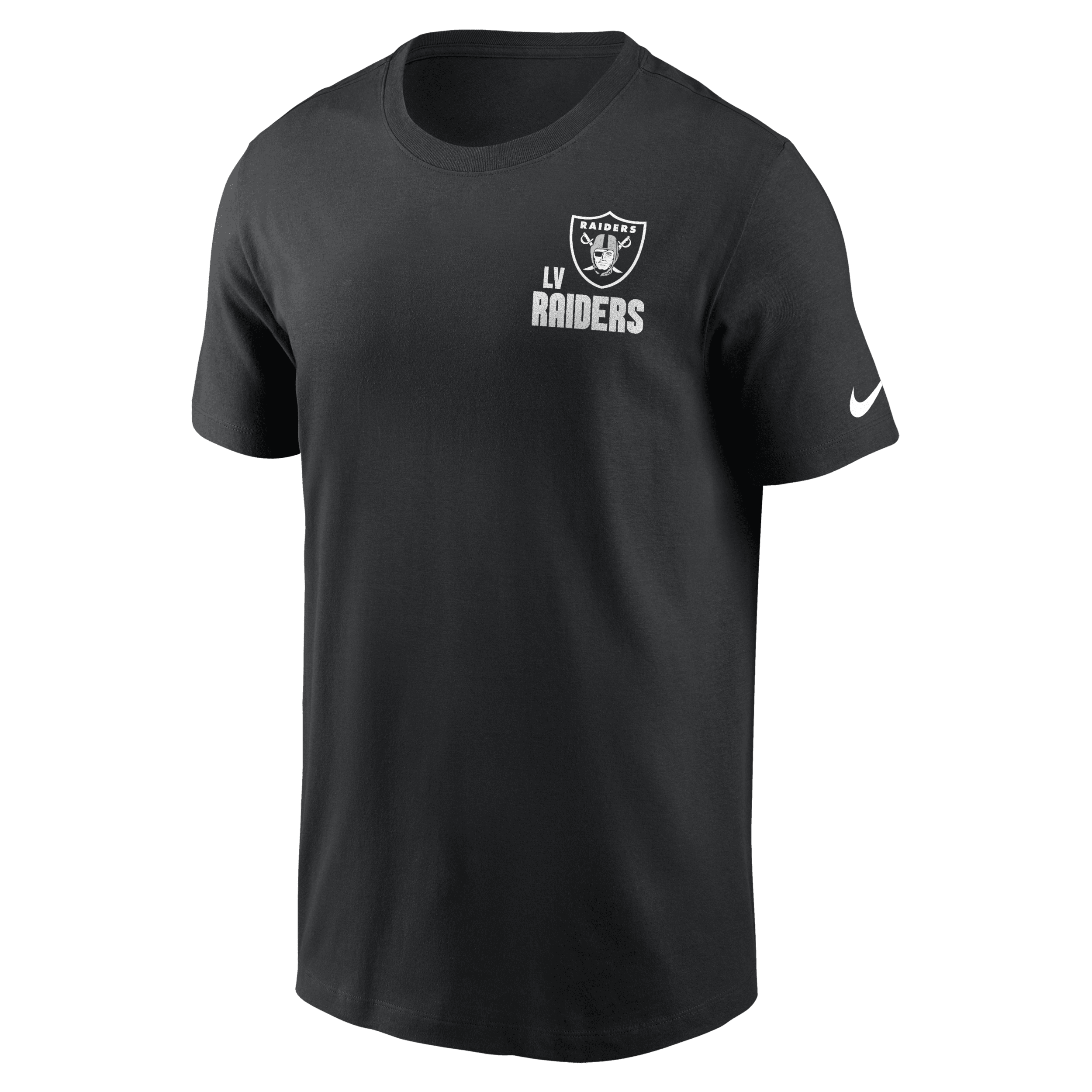 Shop Nike Las Vegas Raiders Blitz Team Essential  Men's Nfl T-shirt In Black