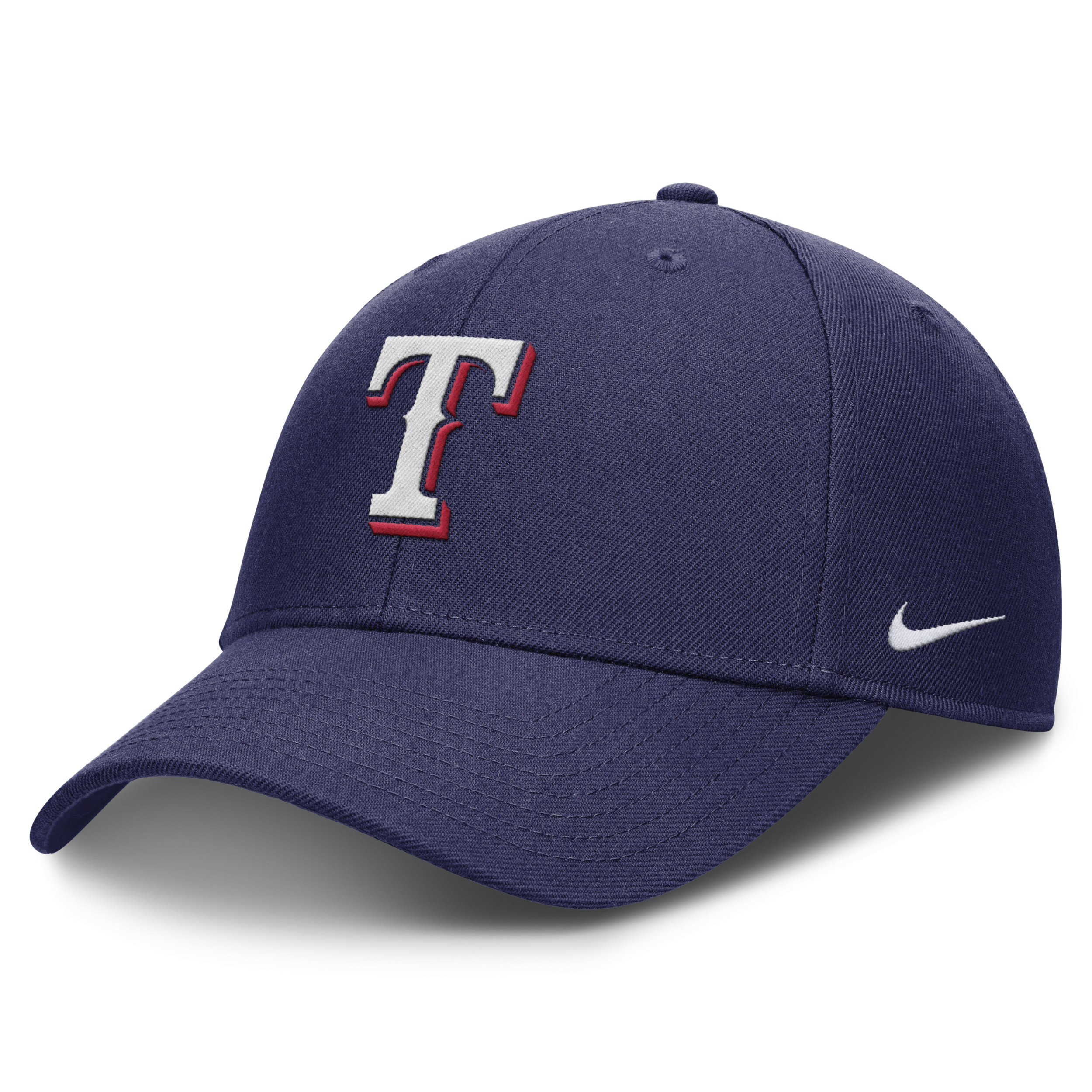 Nike Texas Rangers Evergreen Club  Men's Dri-fit Mlb Adjustable Hat In Blue