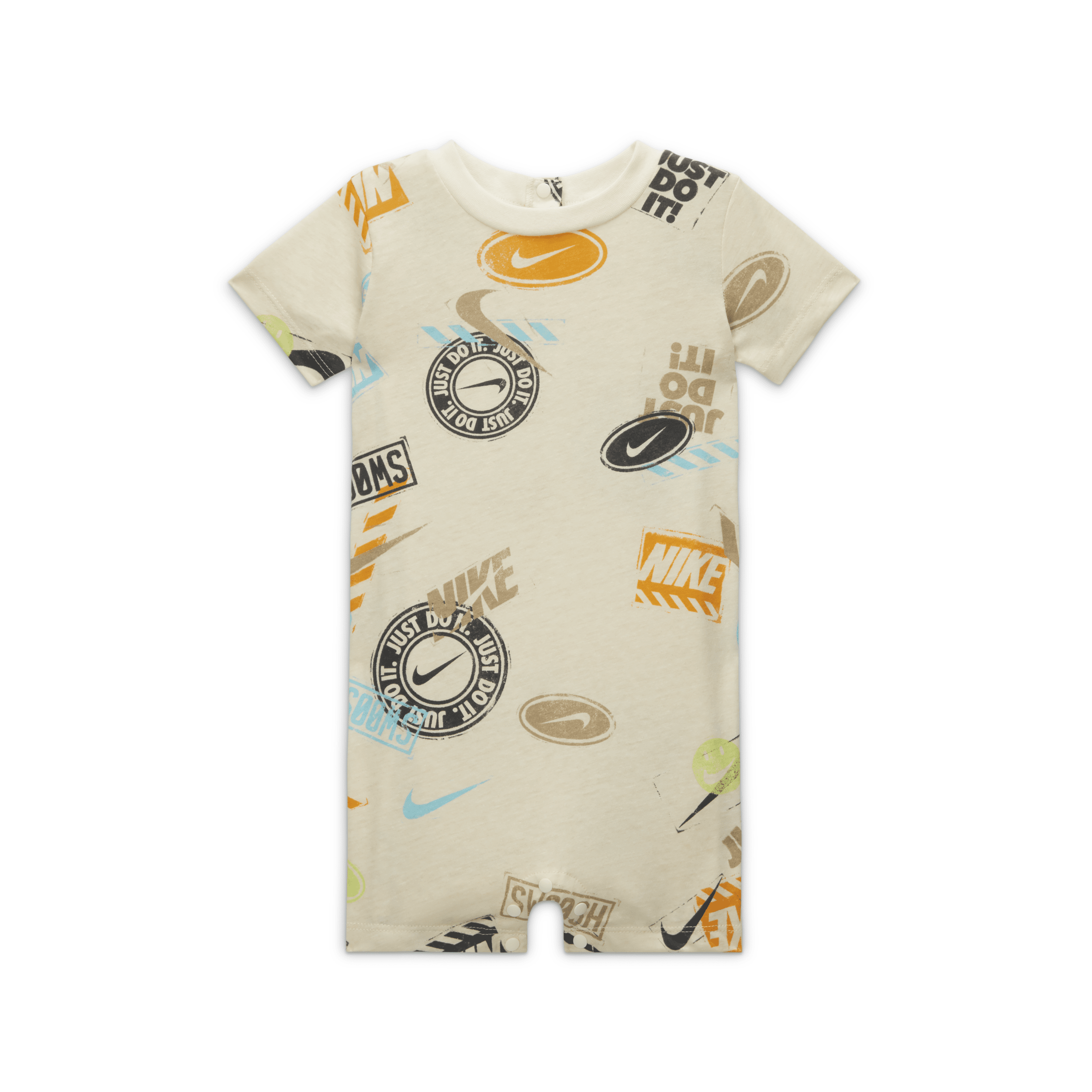 Nike Wild Air Printed Romper Baby Romper In White