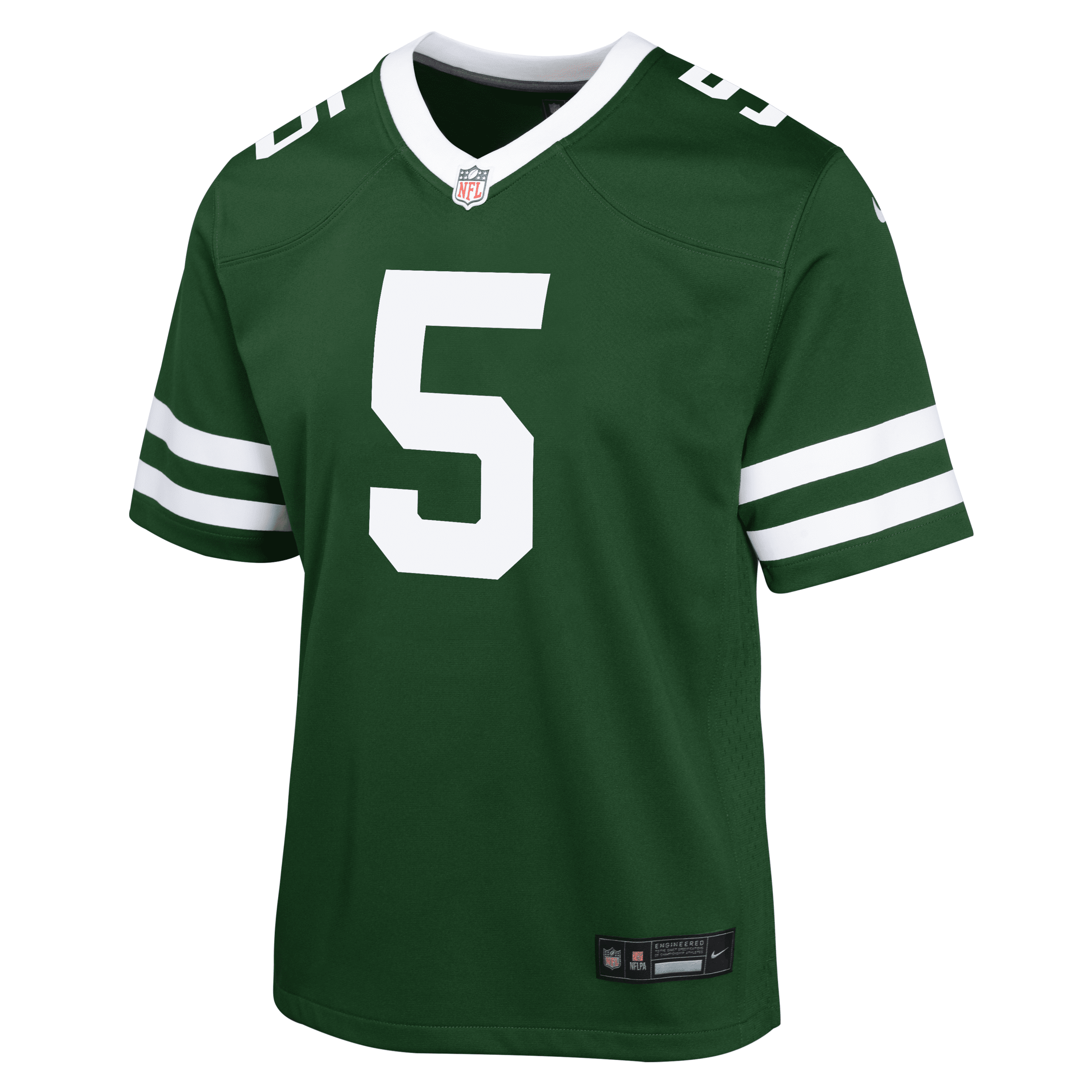 Nike Garrett Wilson New York Jets Big Kids'  Nfl Game Jersey In Green