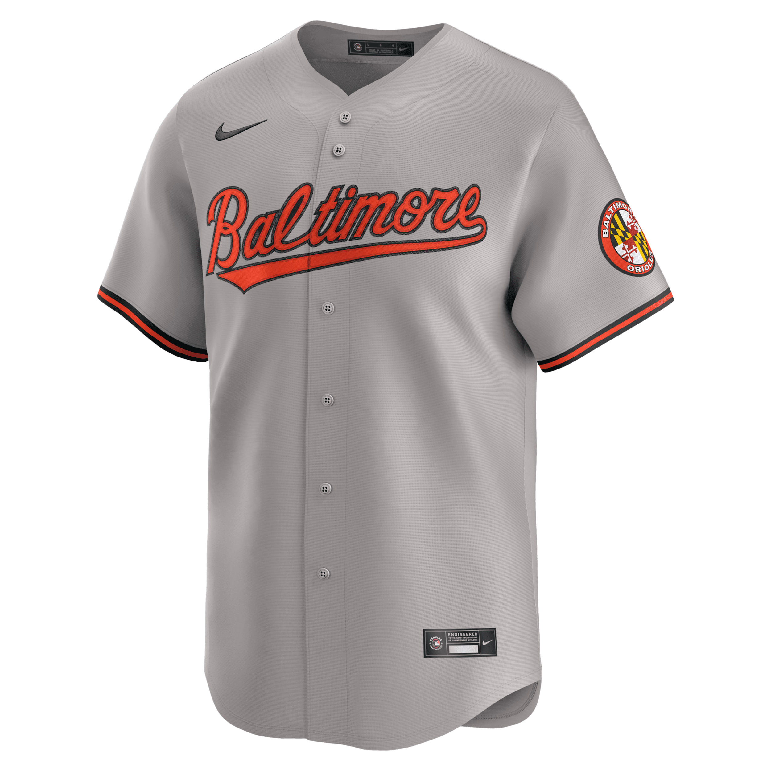 Baltimore Orioles Nike Men's Dri-FIT ADV MLB Limited Jersey in Grey | LM25OLRDOLE-1U2