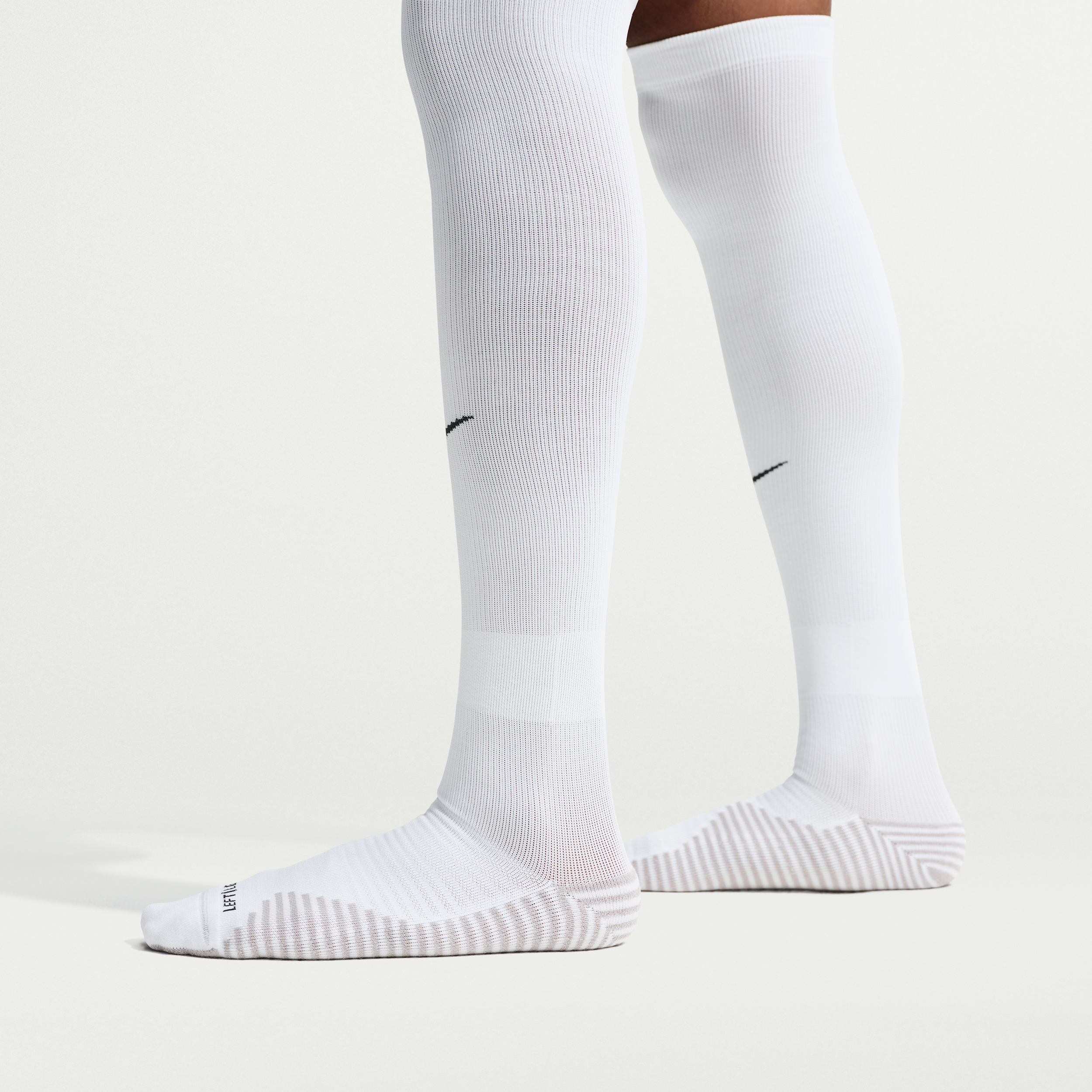 Nike Strike Soccer Knee-High Soccer Socks, Men's, Small, White/Black