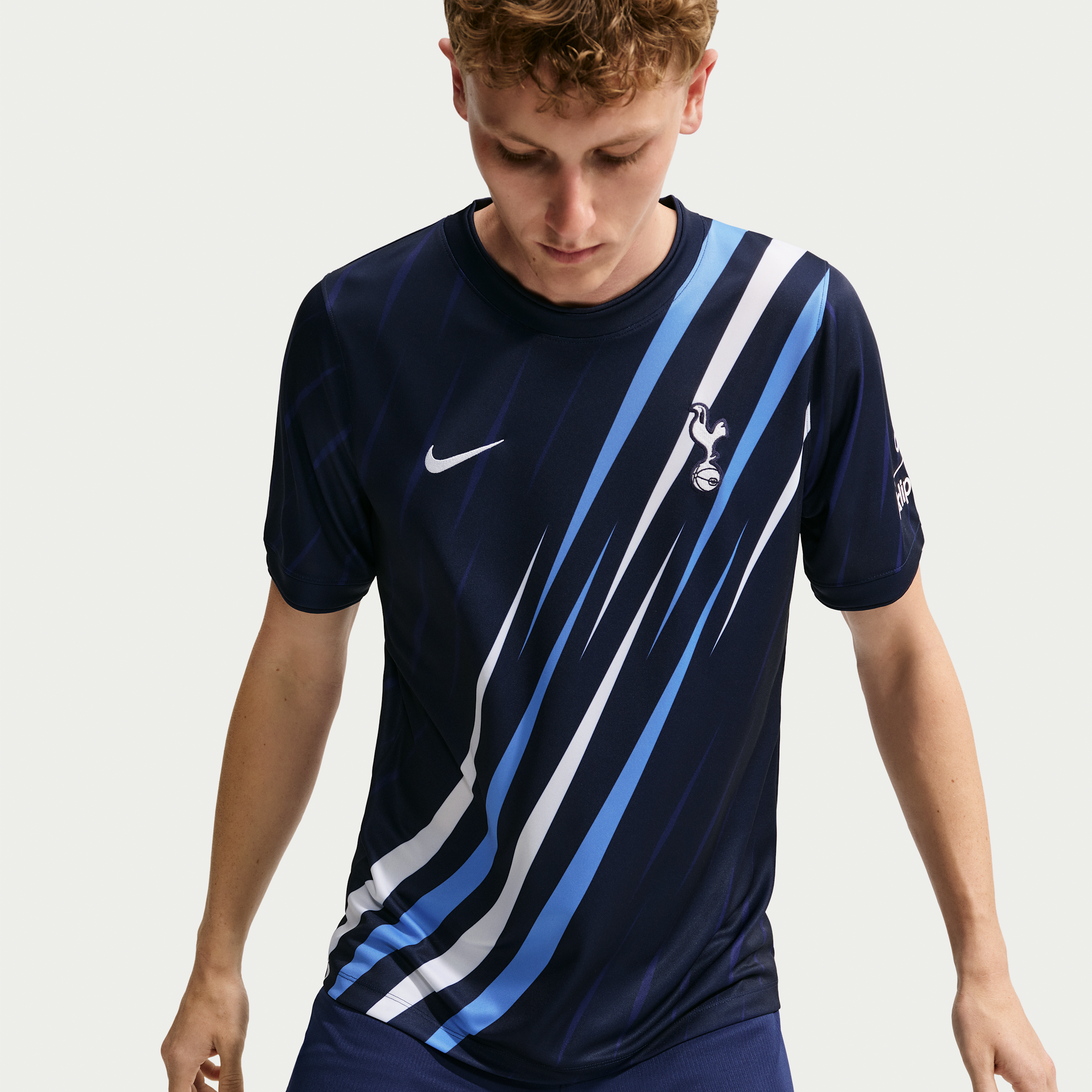Nike Adult Tottenham Hotspur Navy 2026 Home Prematch Jersey, Men's, Medium, Blue