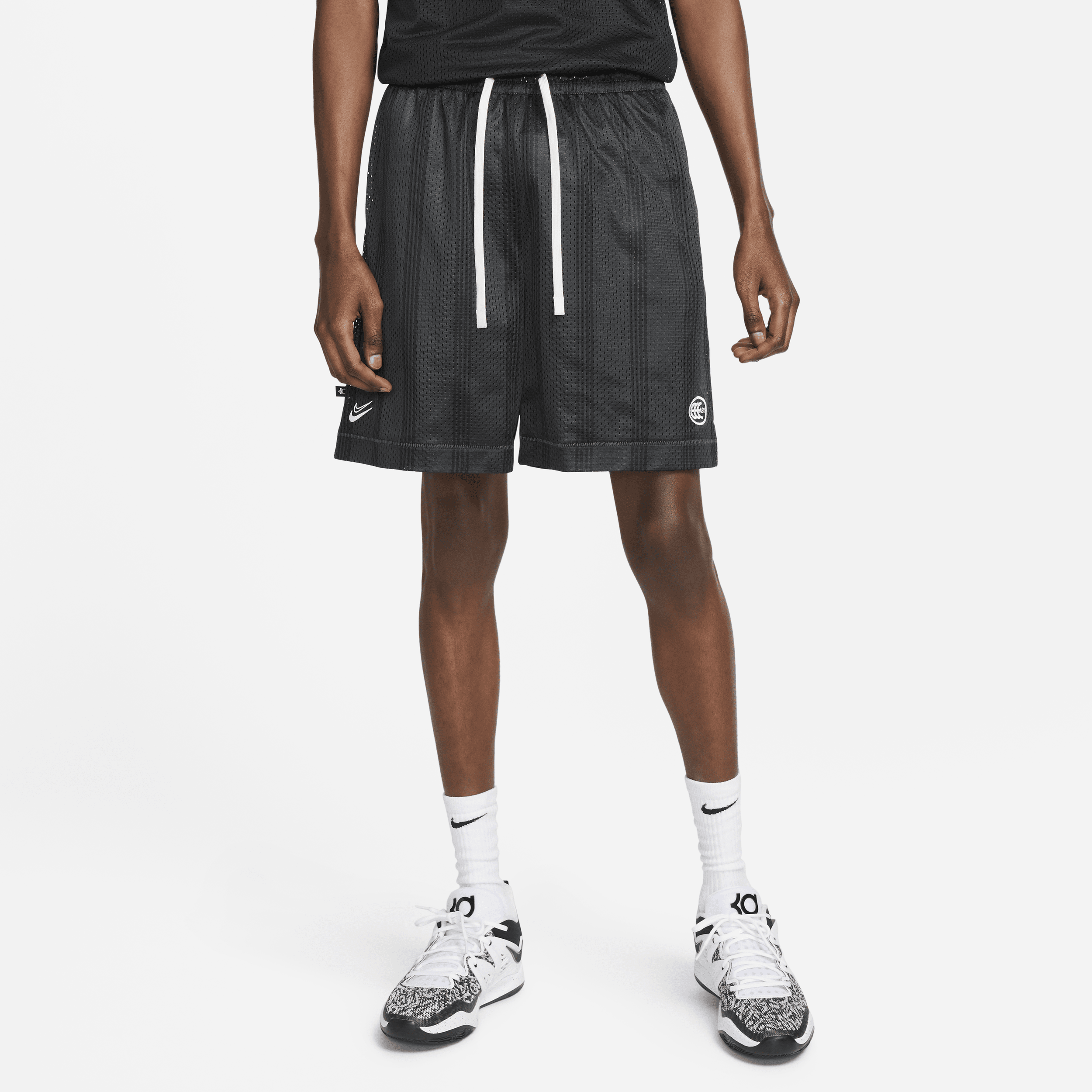 Nike Kevin Durant  Men's Dri-fit 8" Basketball Shorts In Grey