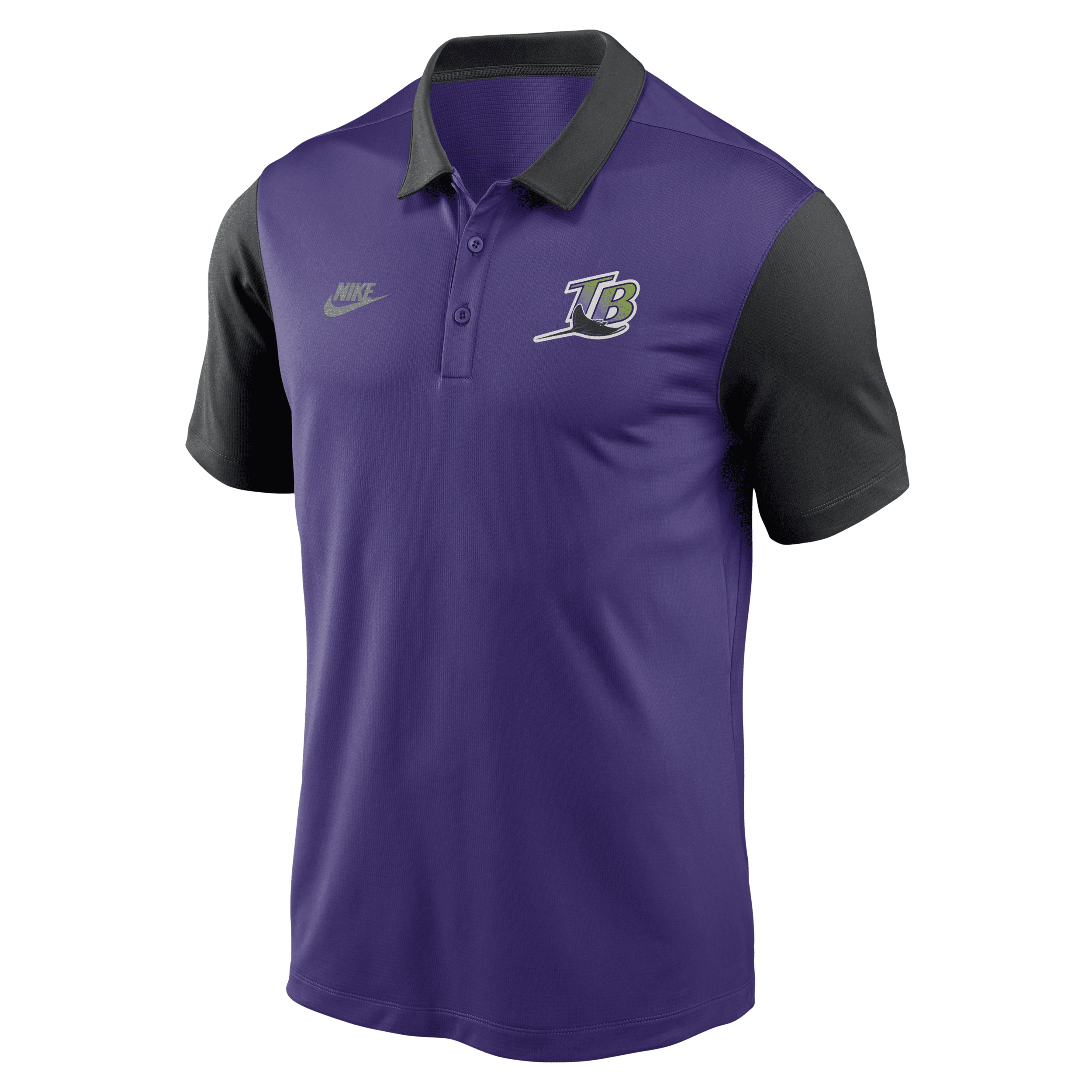 Shop Nike Tampa Bay Rays Cooperstown Franchise  Men's Dri-fit Mlb Polo In Purple