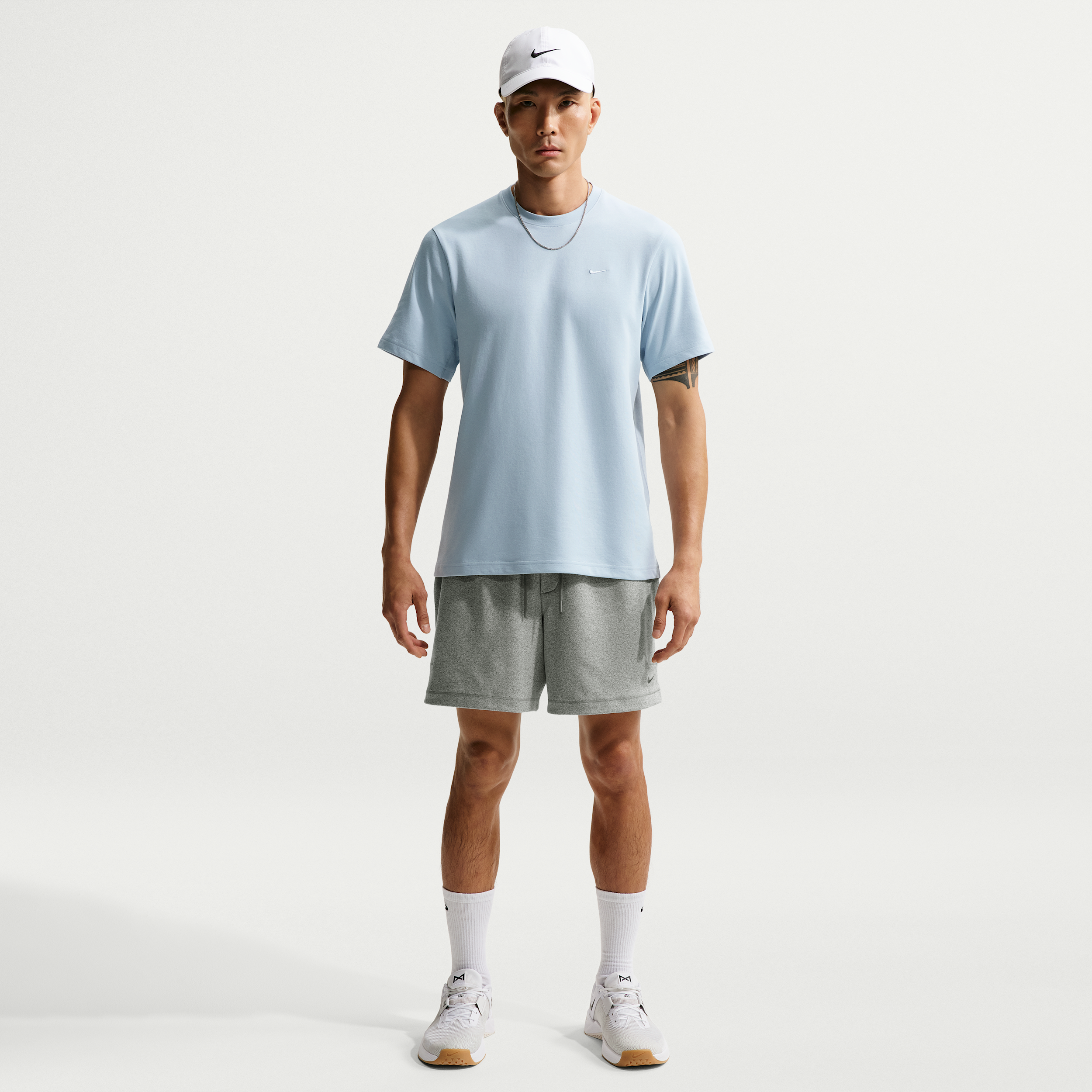 Nike Men's Primary NanoKnit Dri-FIT 7" Performance Shorts in Grey | II1310-085