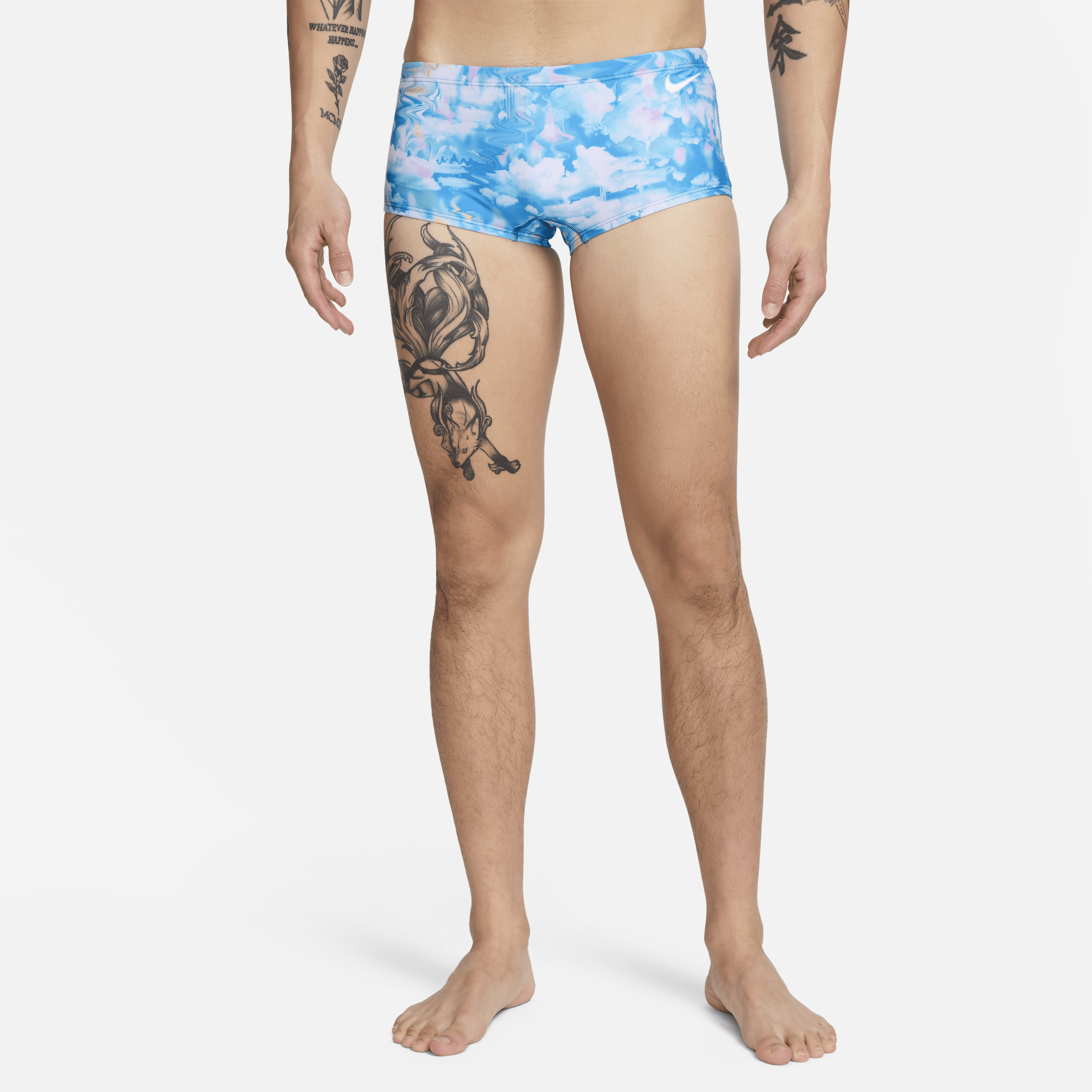 Shop Nike Men's Swim Hydrastrong Square-leg Briefs In Blue