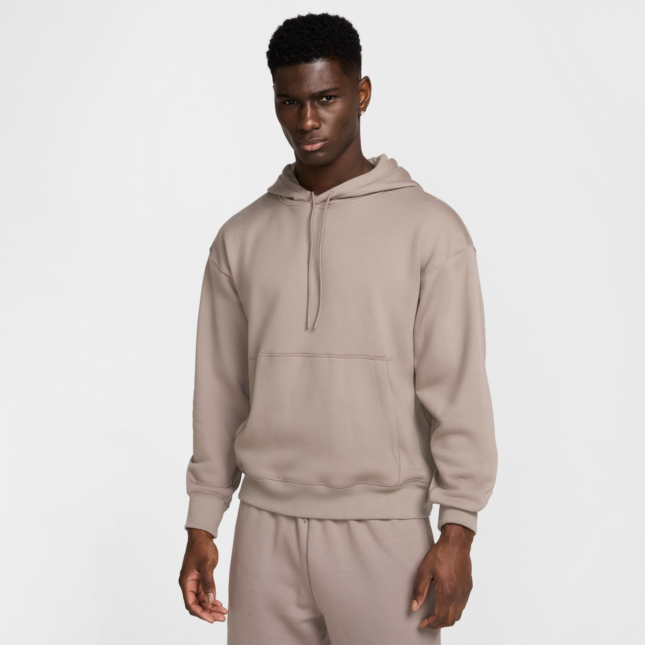 Nike Unisex Wool Classic Hoodie In Grey