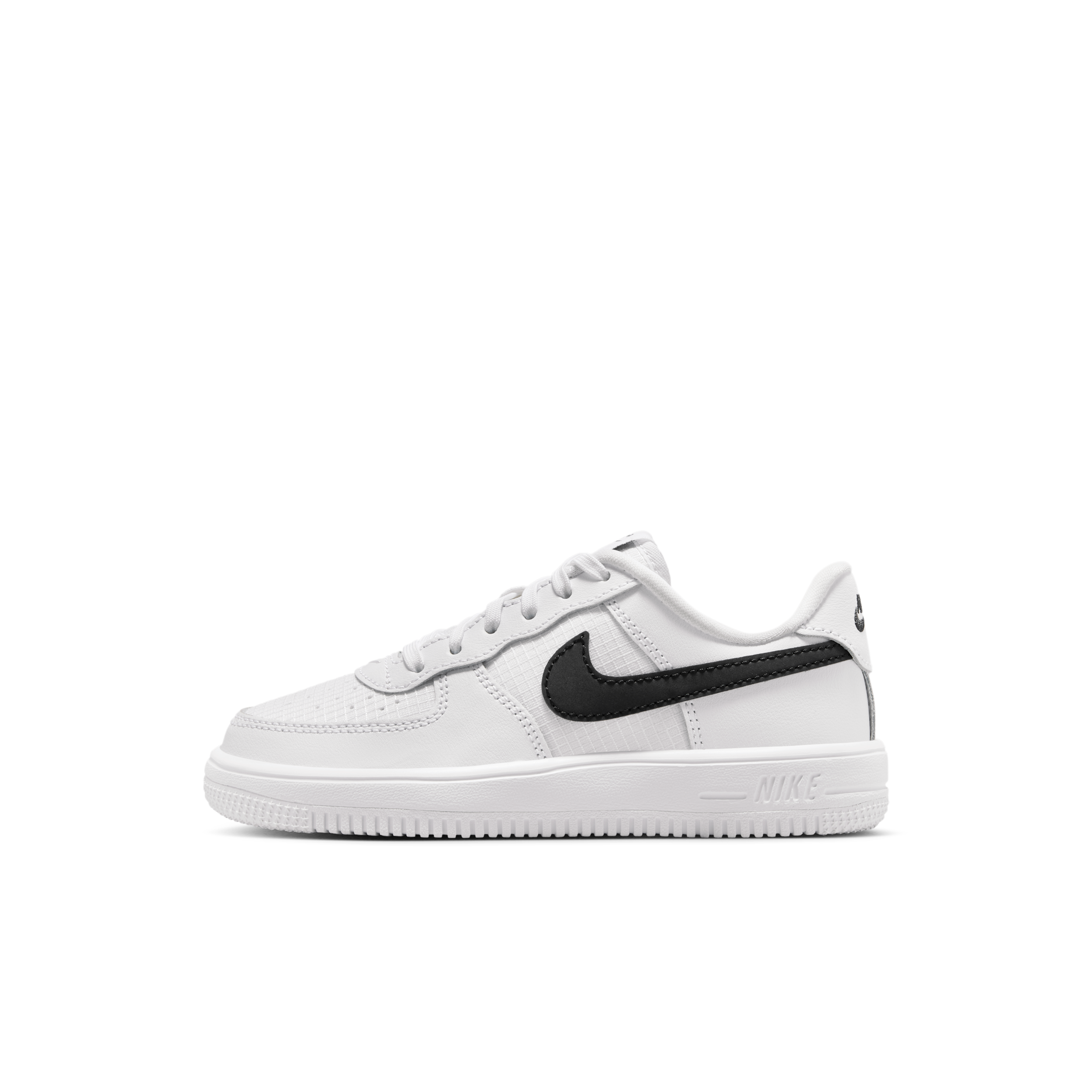 Nike Force 1 Low Tech Little Kids' Shoes in White | IR3995-100