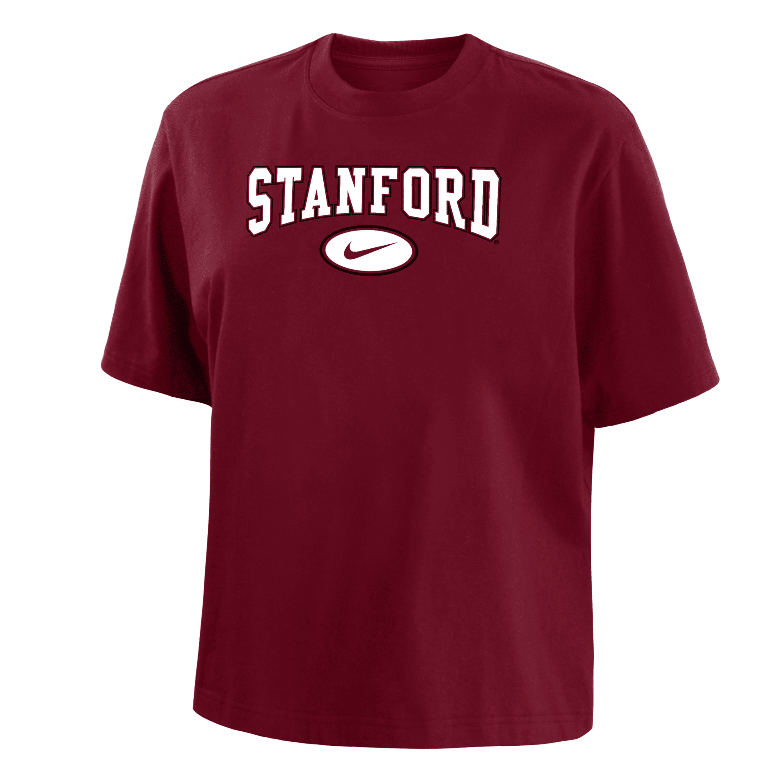 Nike Stanford  Women's College Boxy T-shirt In Red