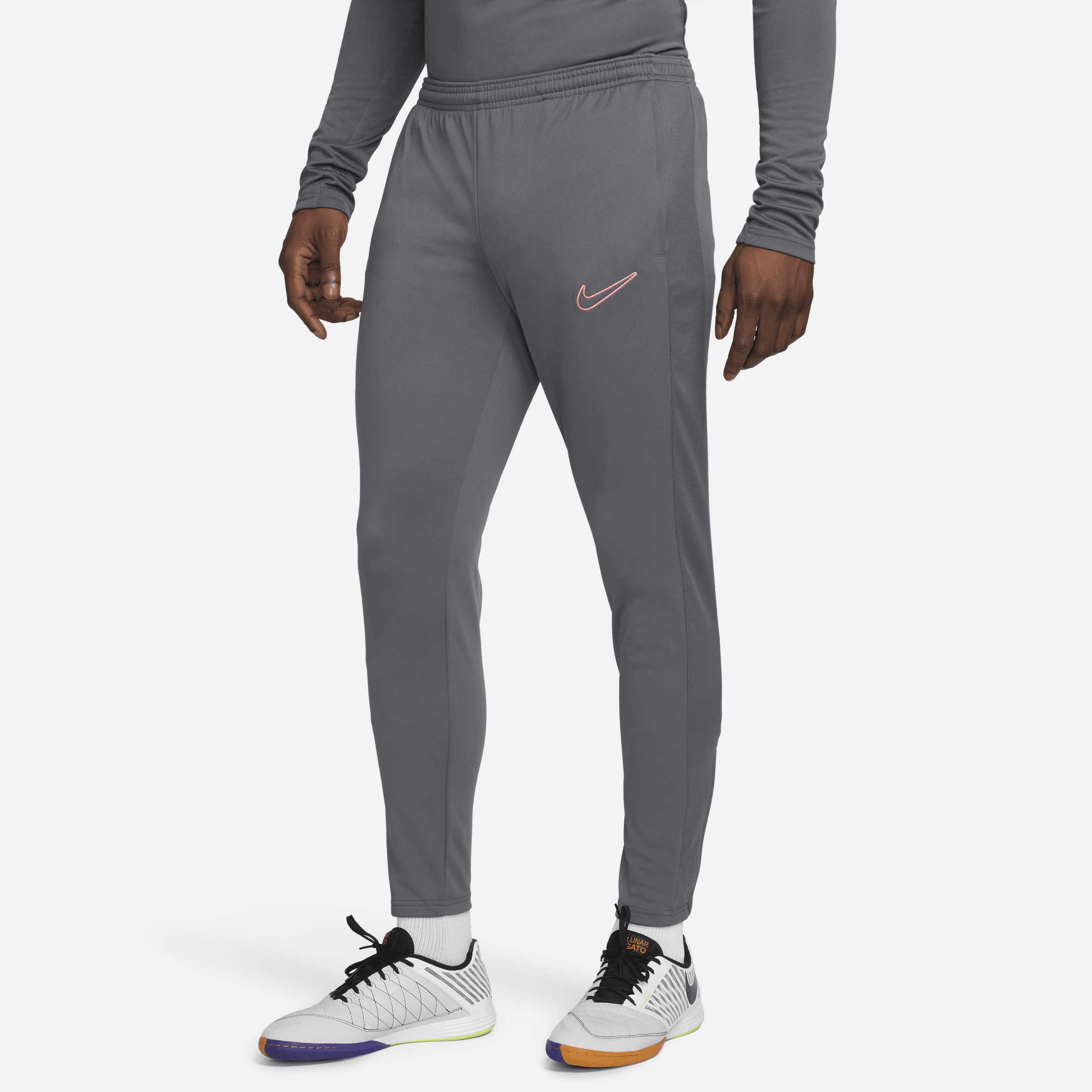 Shop Nike Men's Dri-fit Academy Dri-fit Soccer Pants In Grey