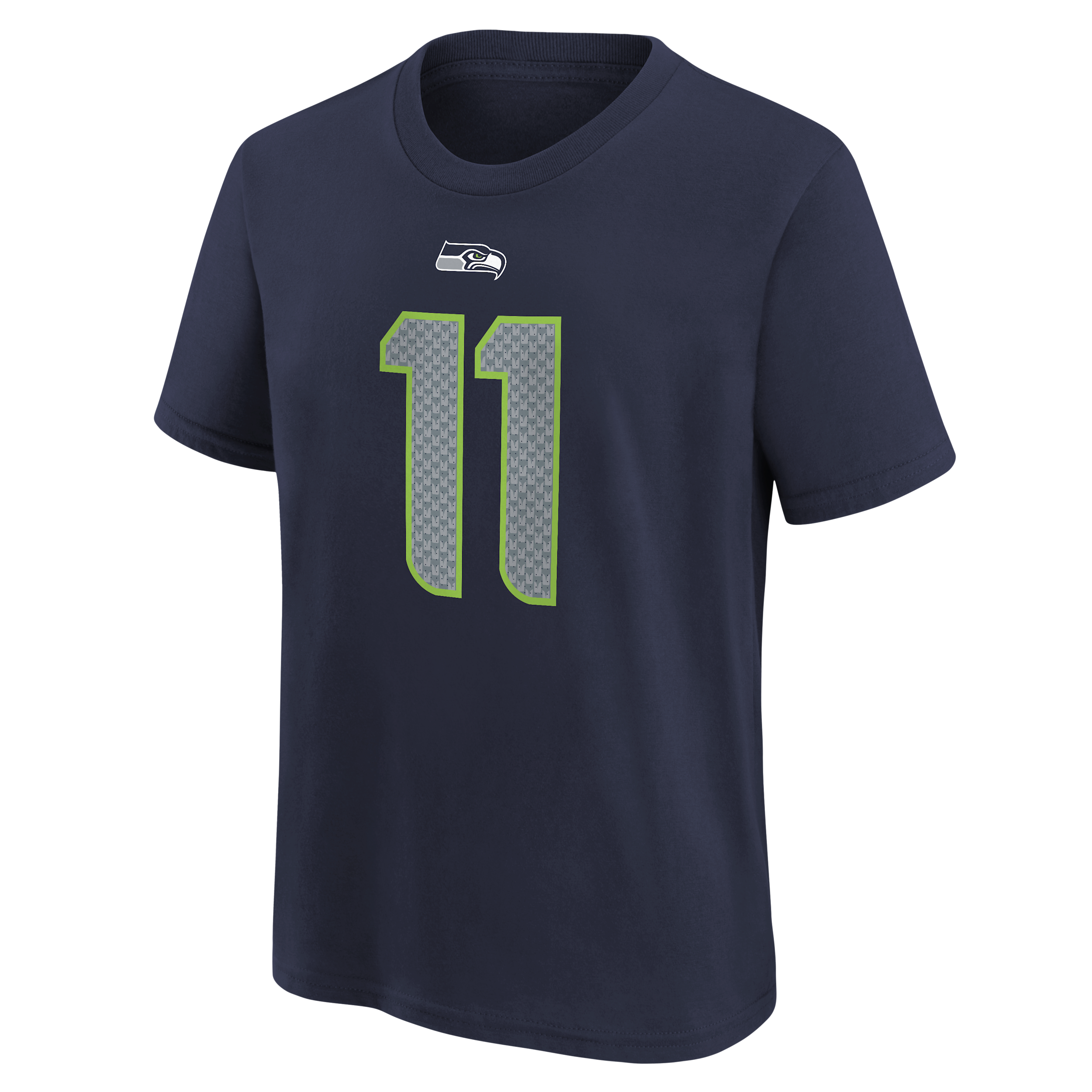 Nike Big Boys and Girls Jaxon Smith-Njigba College Navy Seattle Seahawks Player Name Number T-Shirt - College Navy