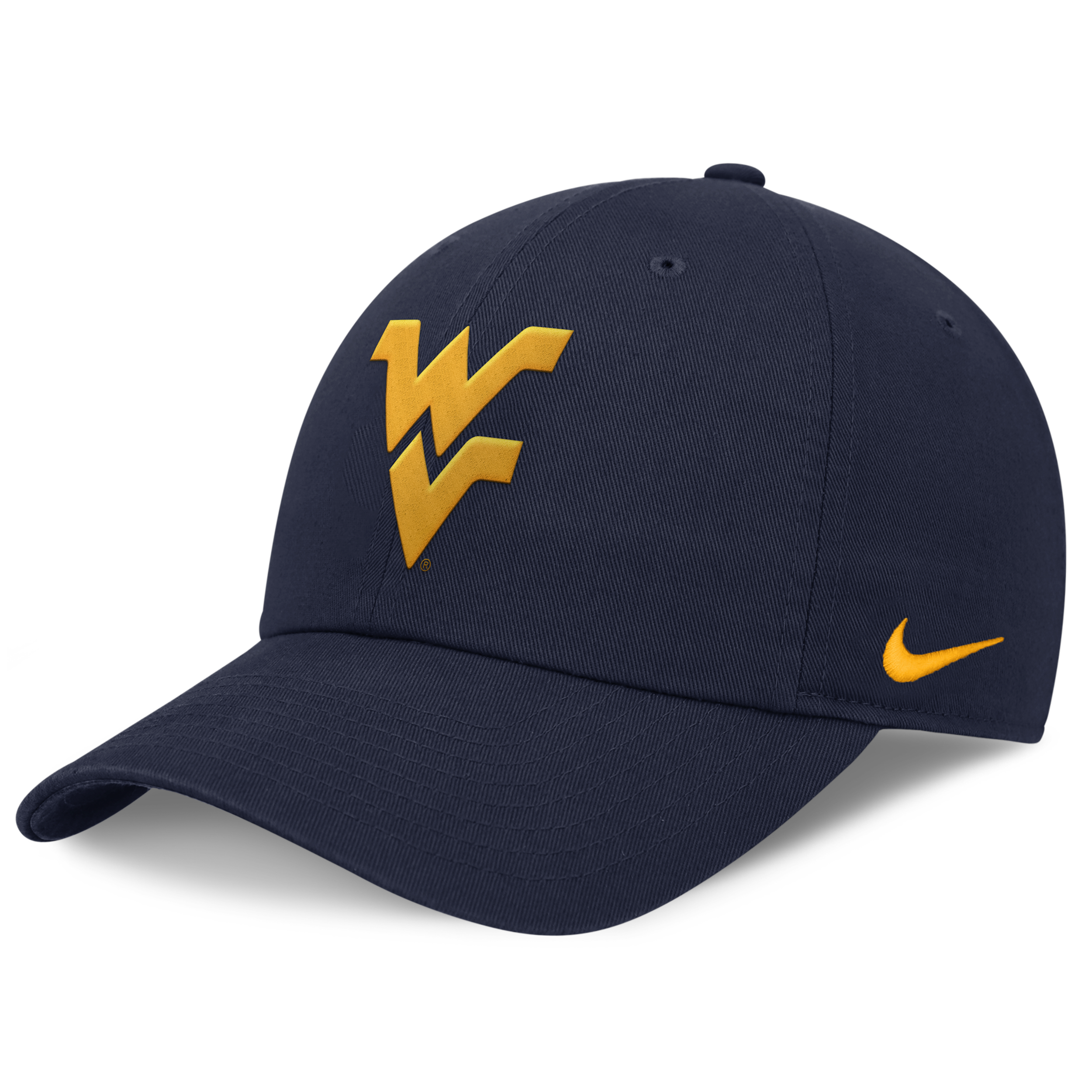 West Virginia Classic Club Nike Men's College Adjustable Hat in Blue | NC0141SWVN-HAP