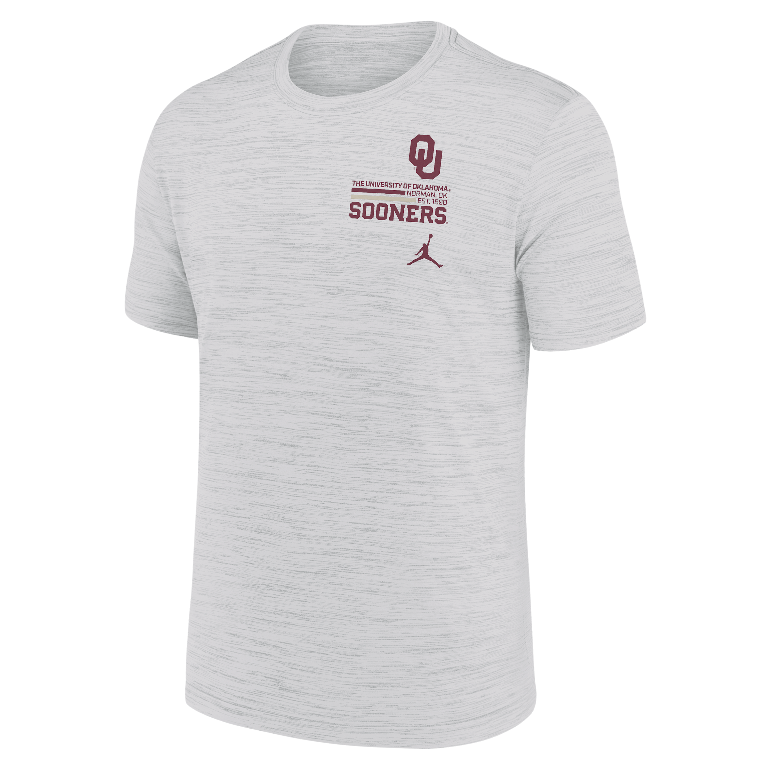 Jordan Oklahoma Campus Chest Stack Velocity Nike Men's Dri-fit College T-shirt In Black