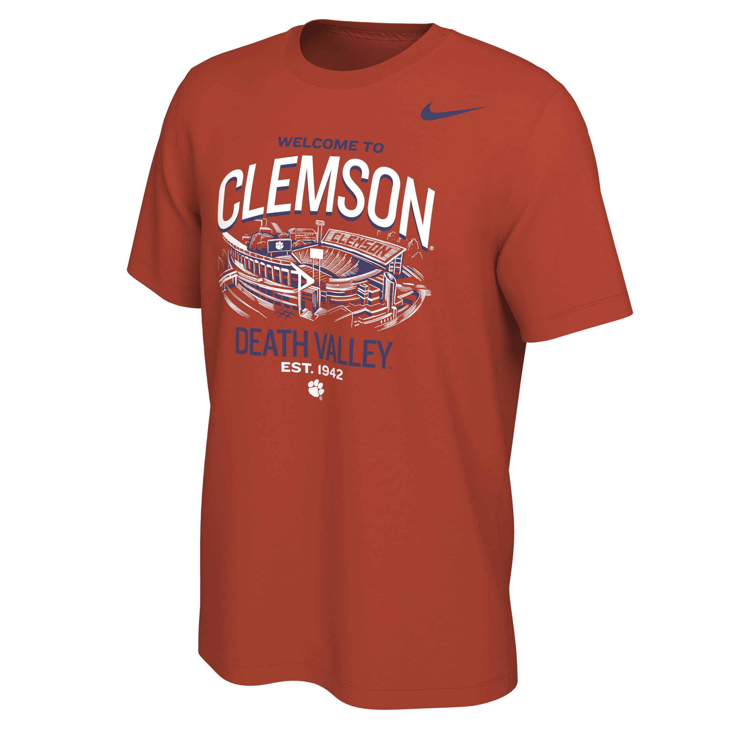 Nike Clemson  Men's College T-shirt In Orange
