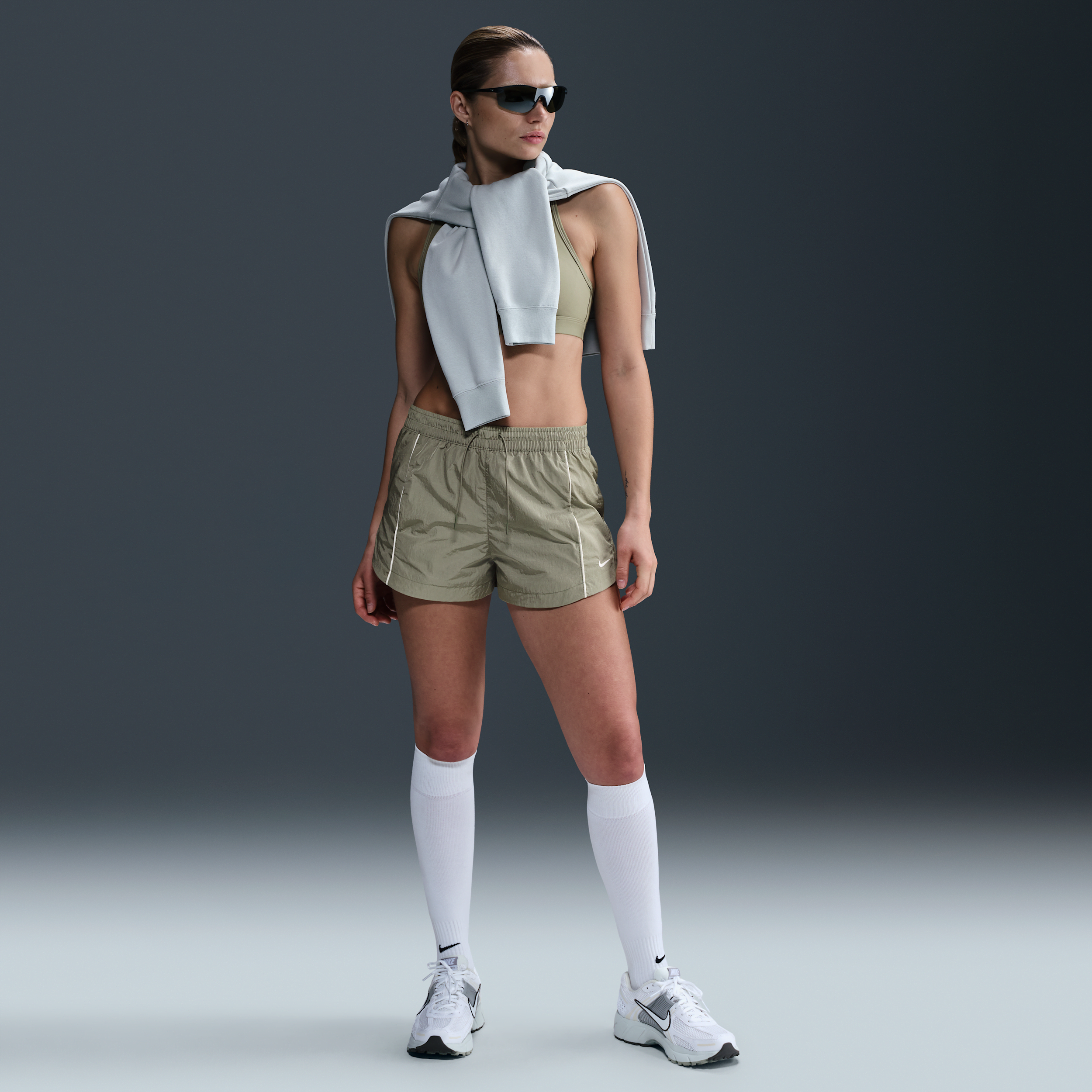 Nike Women's Windrunner Mid-rise 2" Woven Shorts