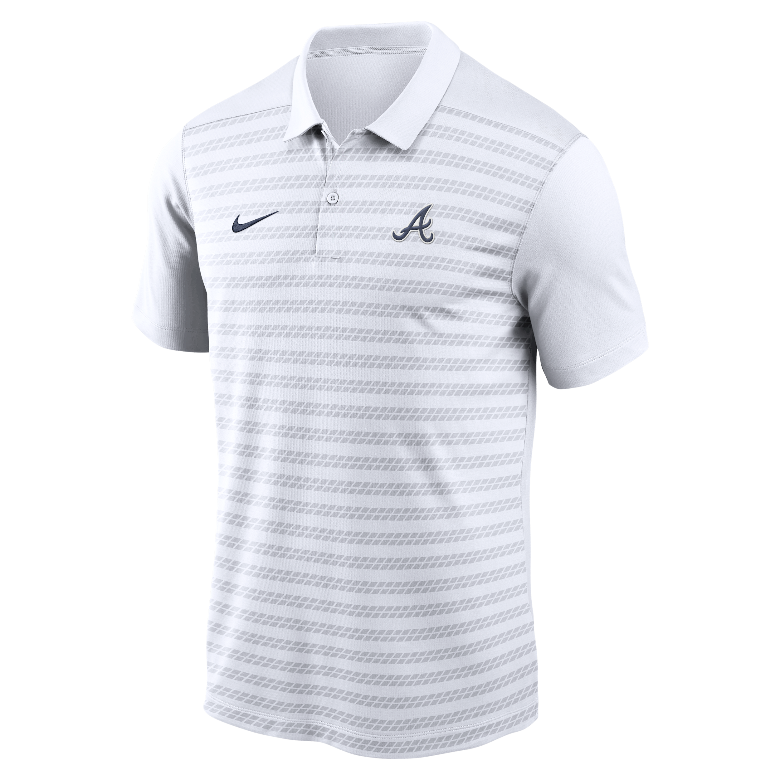 Nike Atlanta Braves Authentic Collection Victory  Men's Dri-fit Mlb Polo In Red
