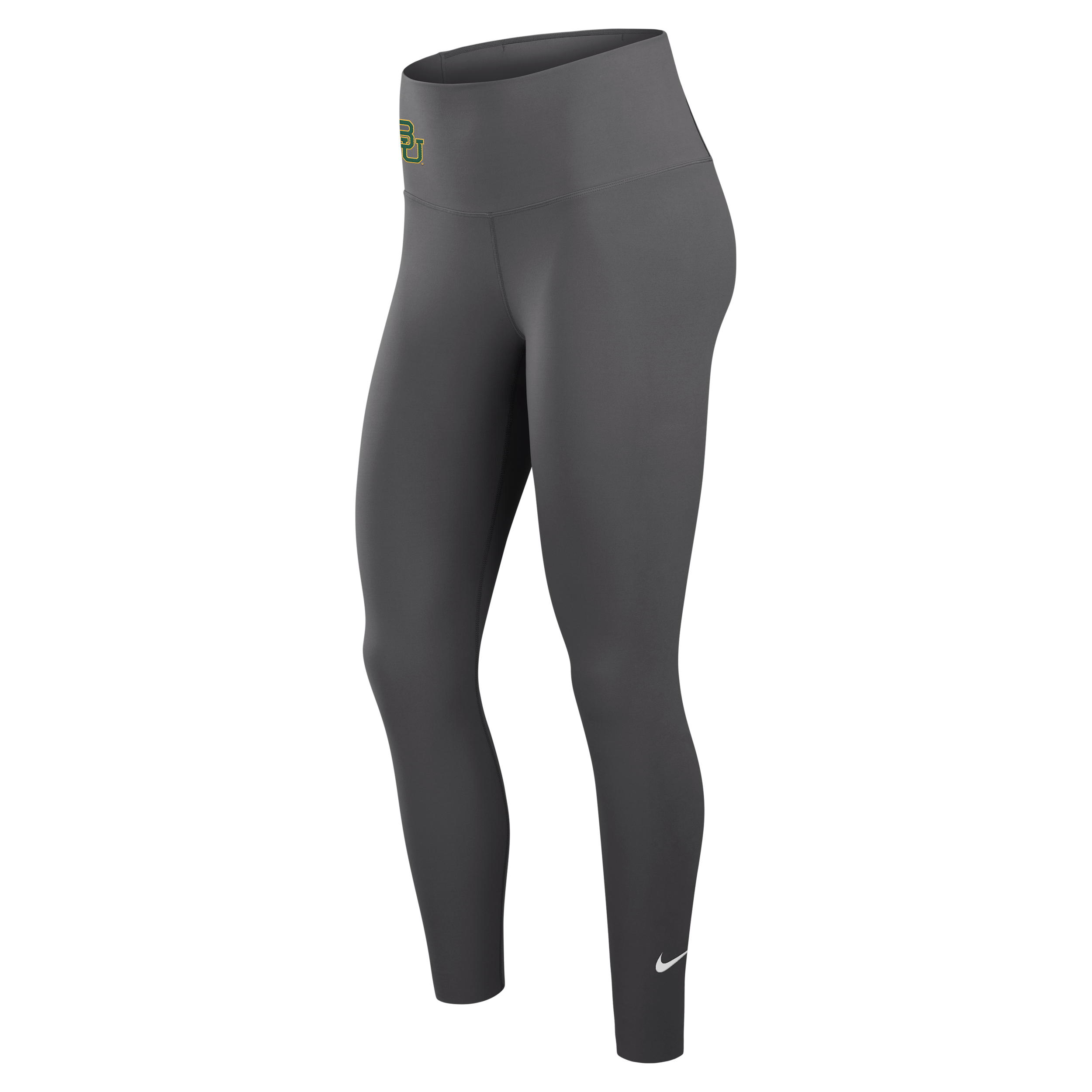 Nike Women's One (Baylor) Dri-FIT High-Rise Leggings in Brown | IM0031-254