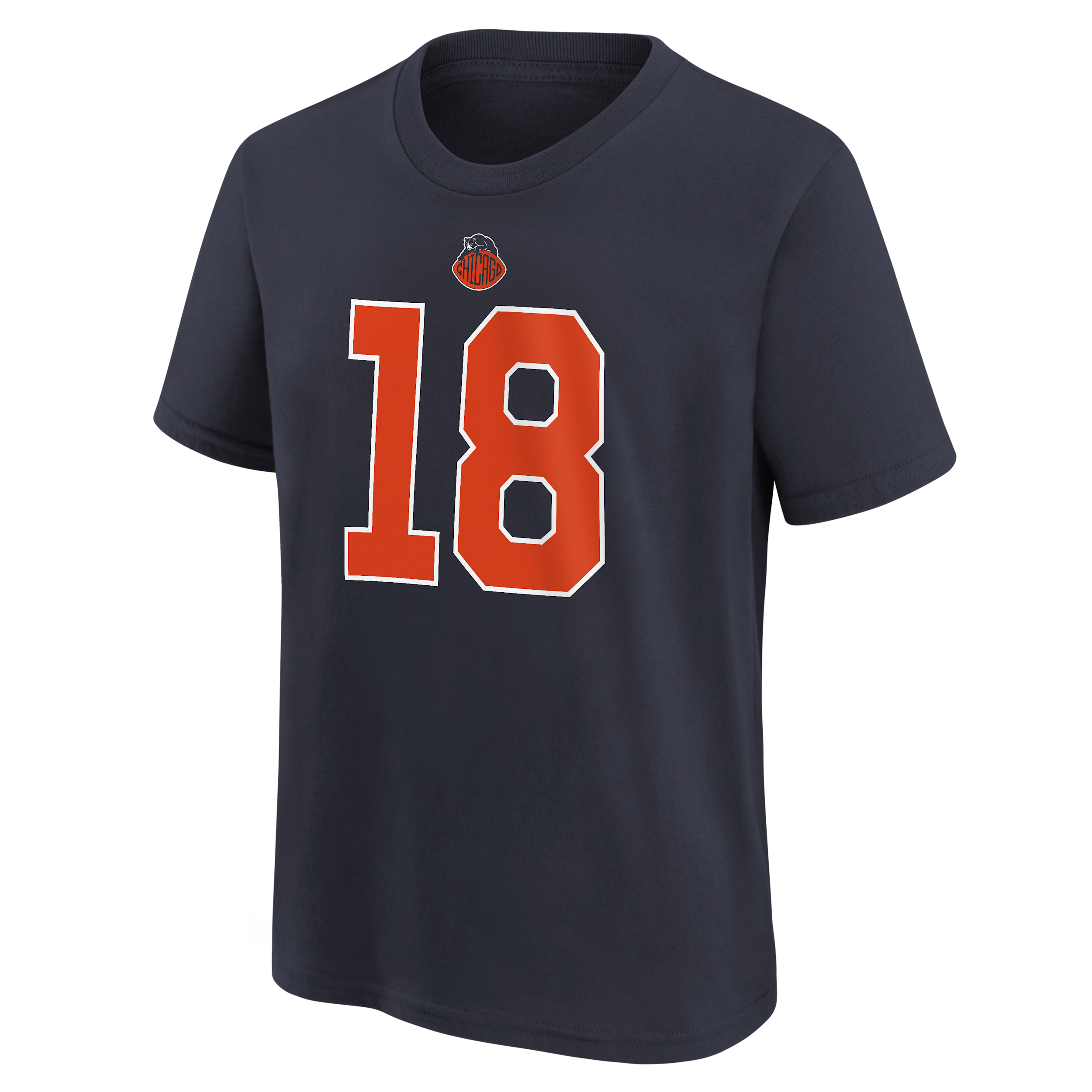 Nike Big Boys and Girls Caleb Williams Navy Chicago Bears 2026 Rivalries Collection Name & Number T-Shirt - Navy