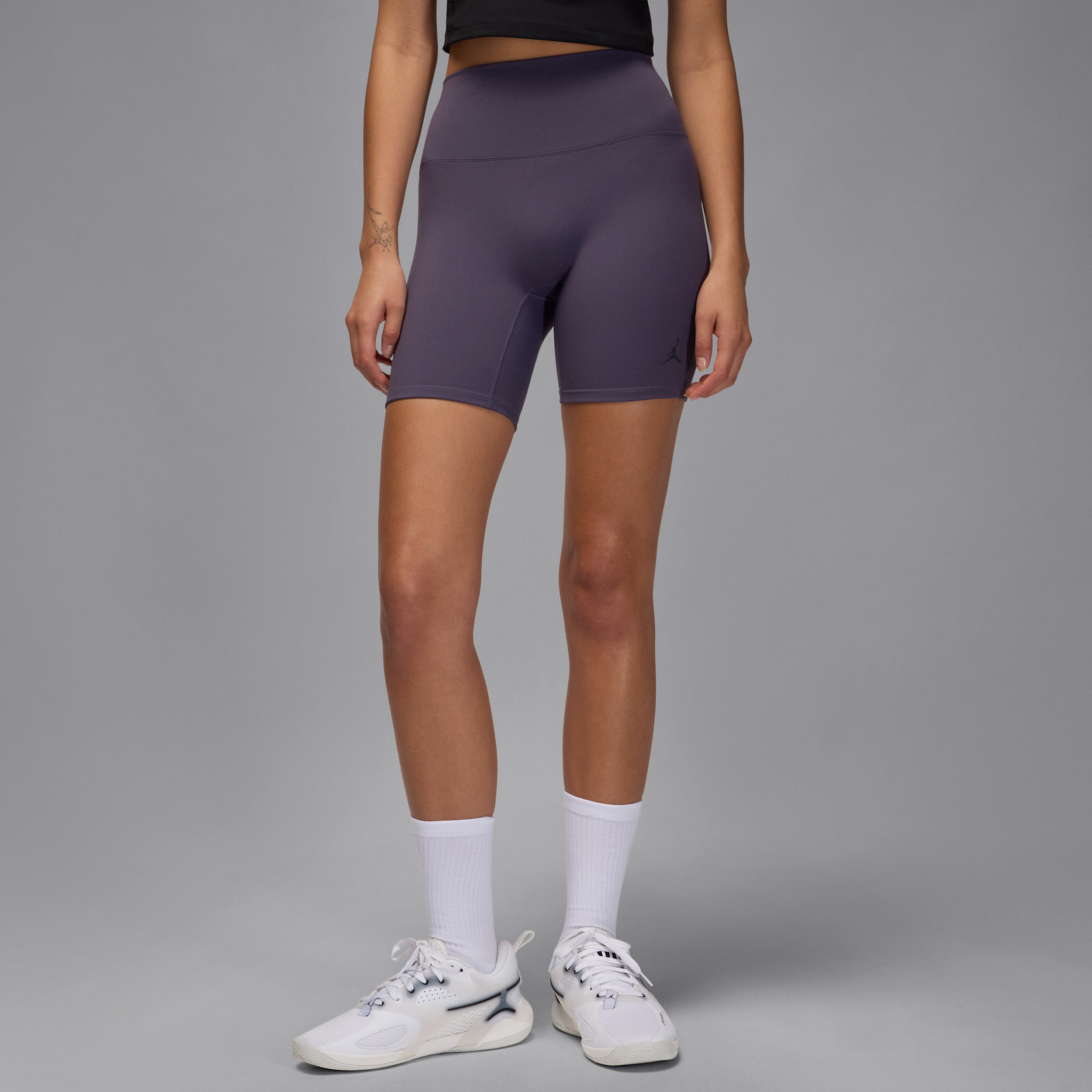Jordan Women's  Sport Dri-fit High-waisted 6" Shorts In Purple