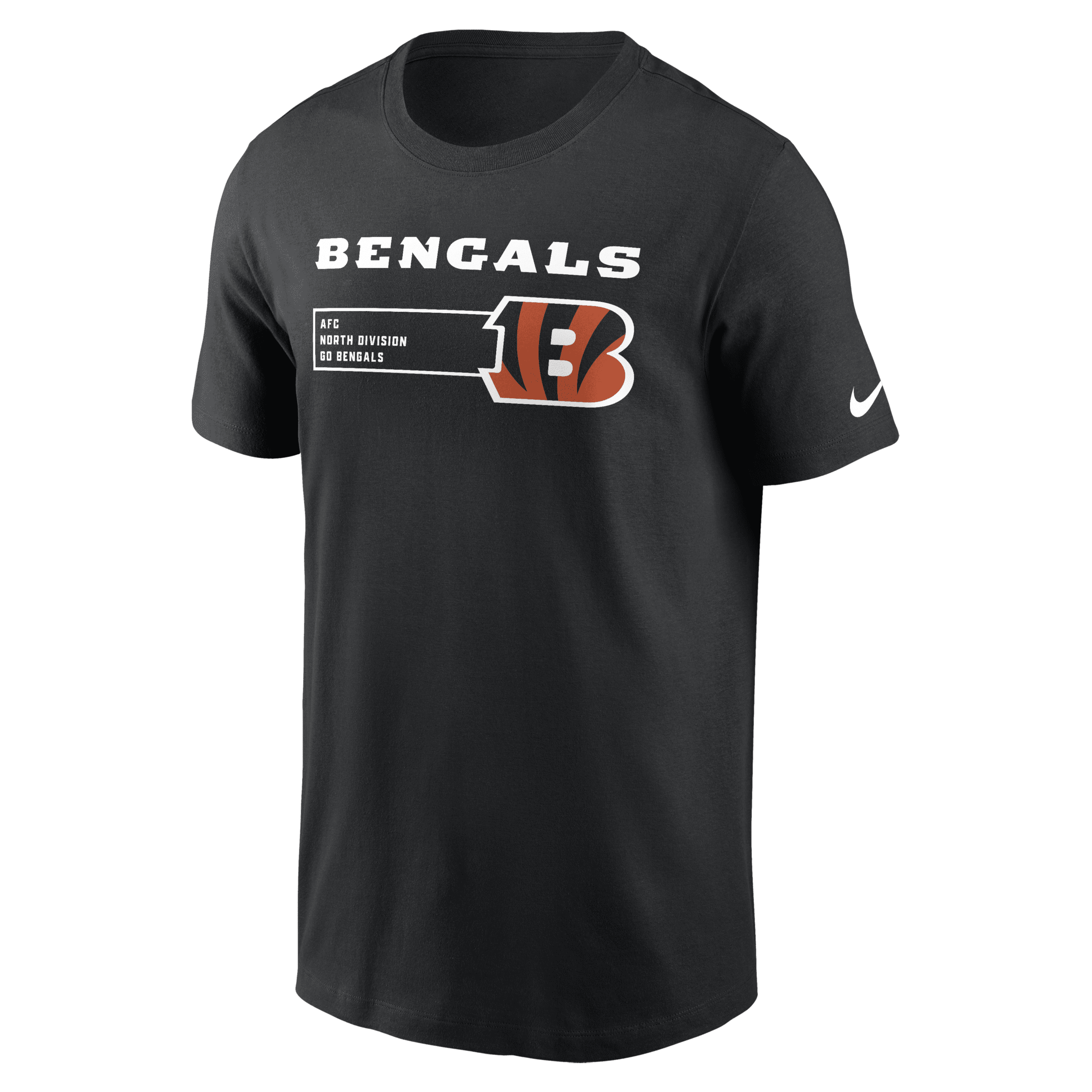 Shop Nike Cincinnati Bengals Division Essential  Men's Nfl T-shirt In Black