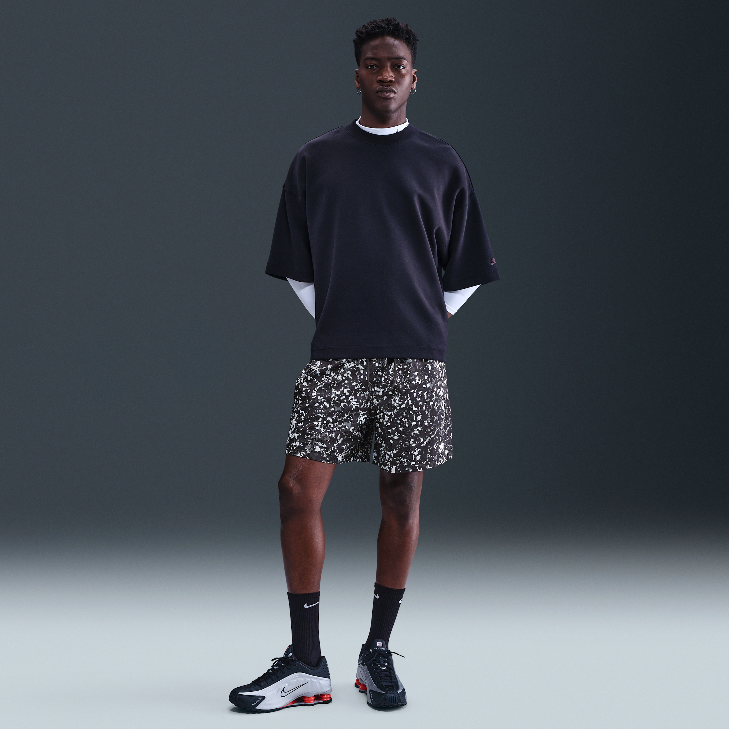 Nike Men's  Sportswear Club Woven Shorts In Grey
