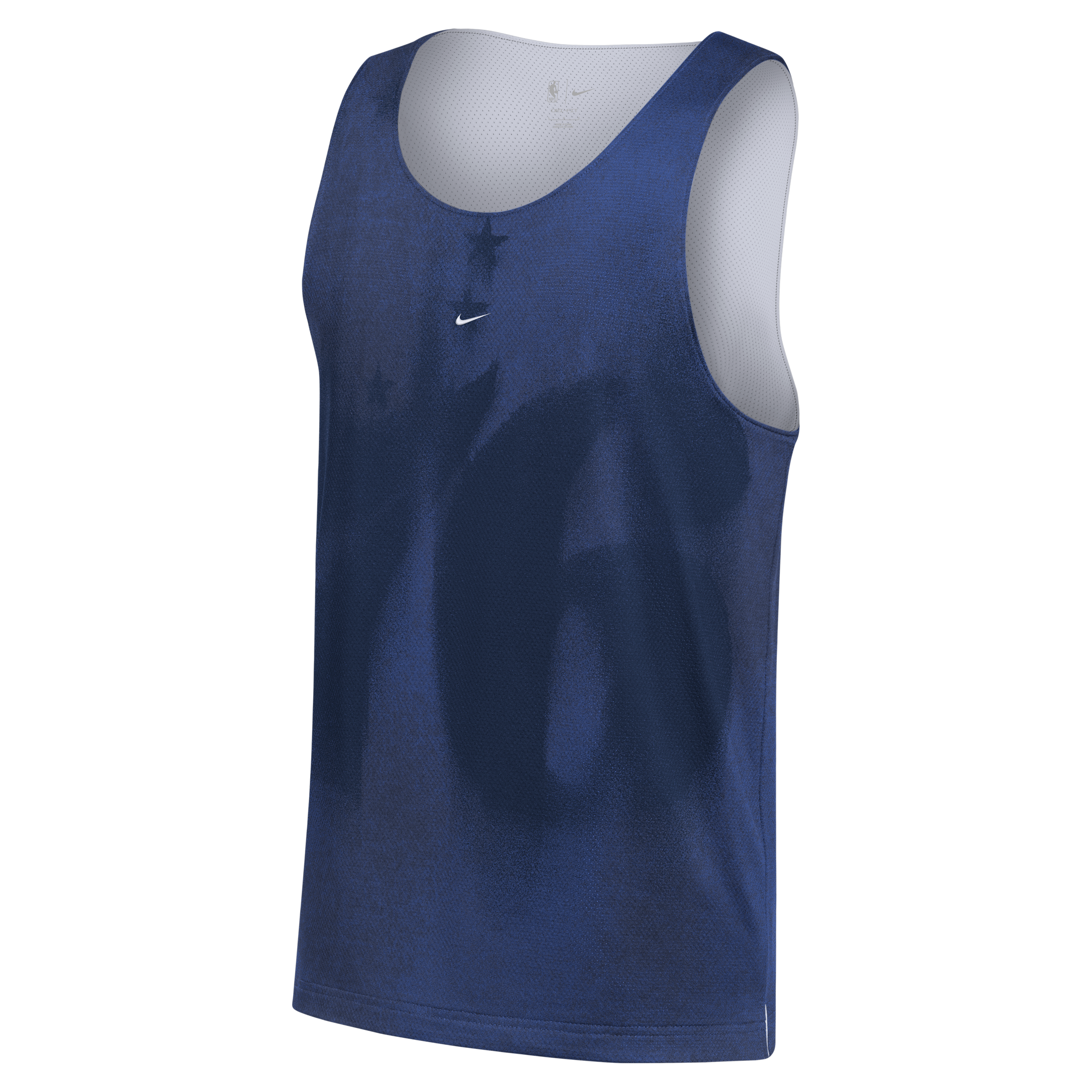 Nike Men's Philadelphia 76ers Standard Issue Basketball Jersey in Blue | II5576-495