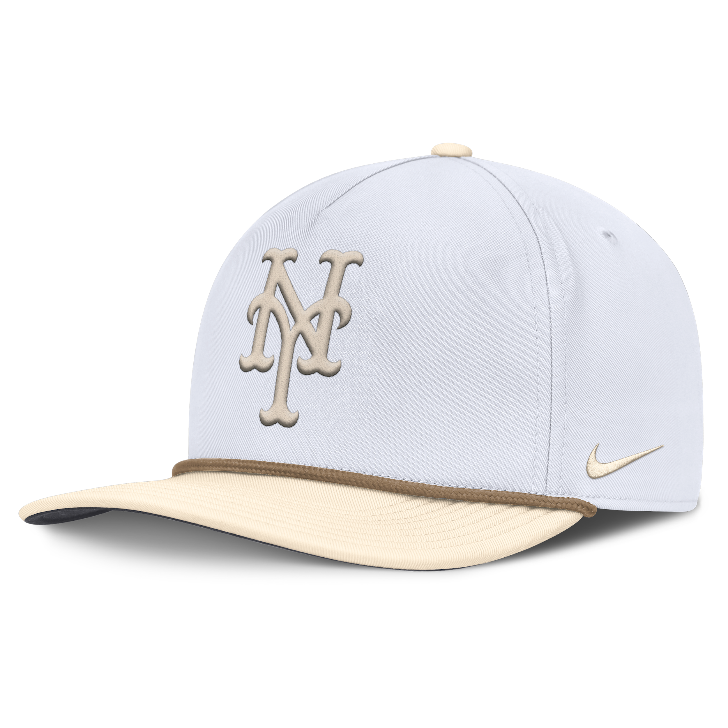 Nike New York Mets Pro Menâs  Men's Aerobill Mlb Adjustable Hat In White