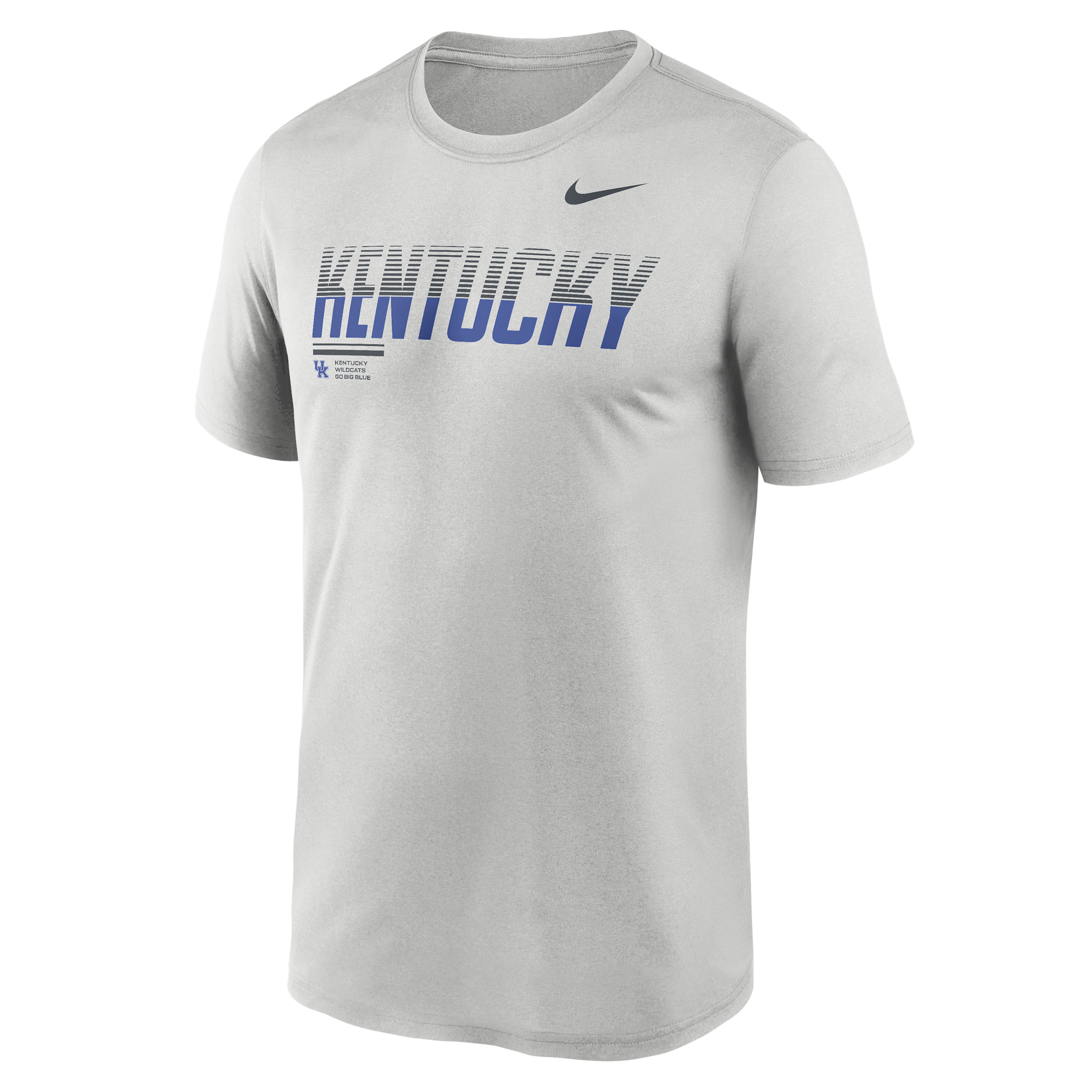 Kentucky Sideline Legend Nike Men's Dri-FIT College T-Shirt in Grey | 02TI0BBNKY-7SB