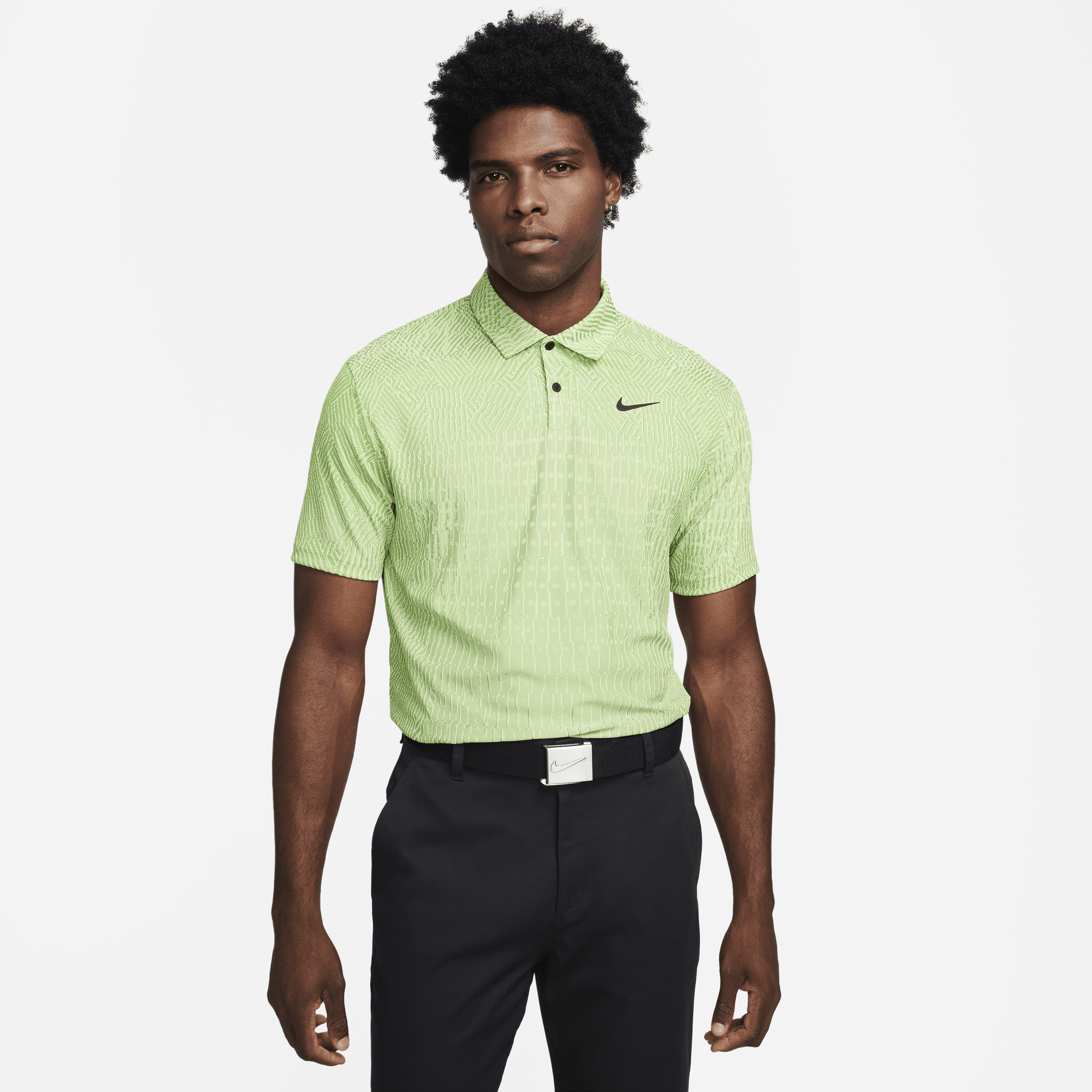 Shop Nike Men's Tour Dri-fit Adv Golf Polo In Green