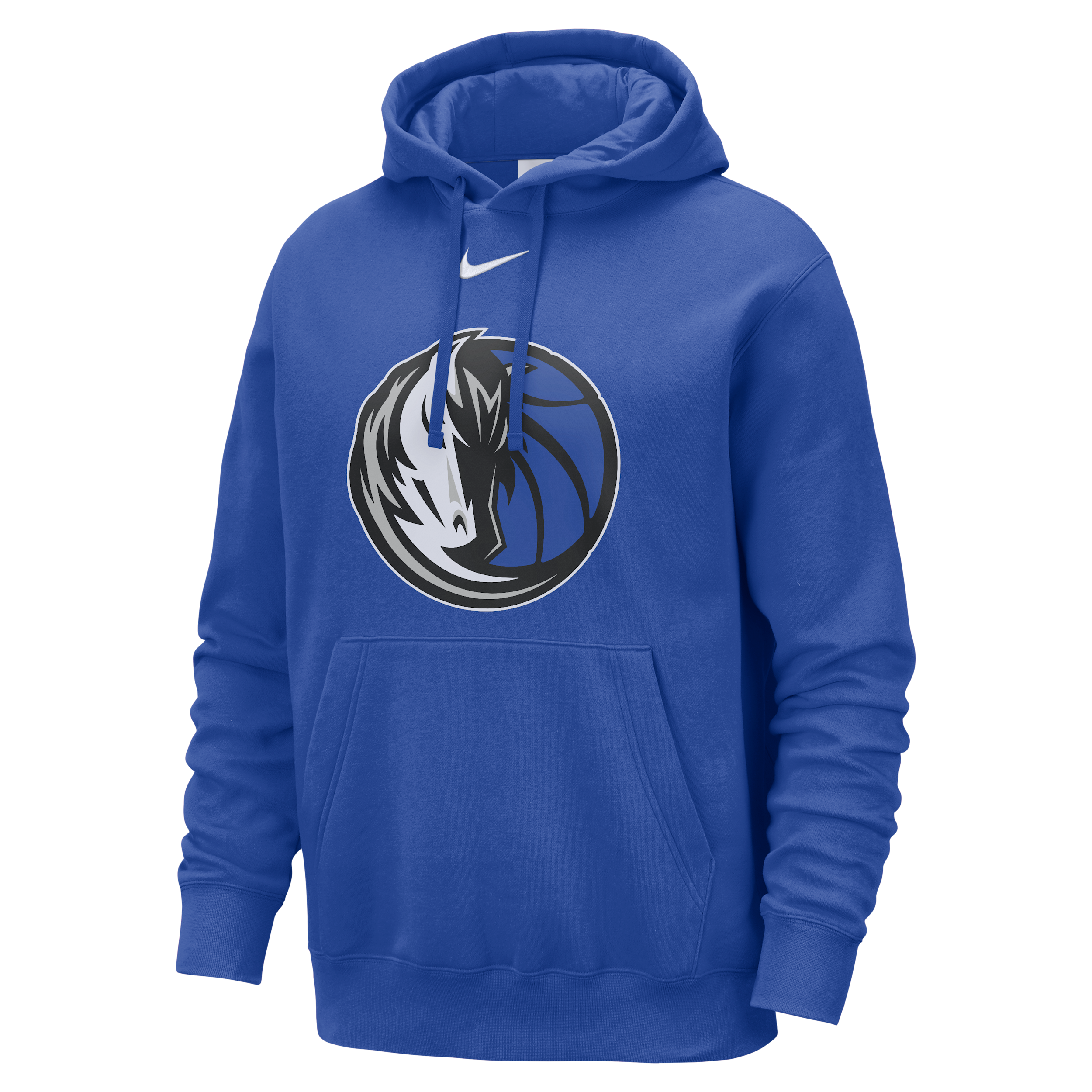 Dallas Mavericks Club Nike Men's NBA Pullover Hoodie in Blue | HM9875-480
