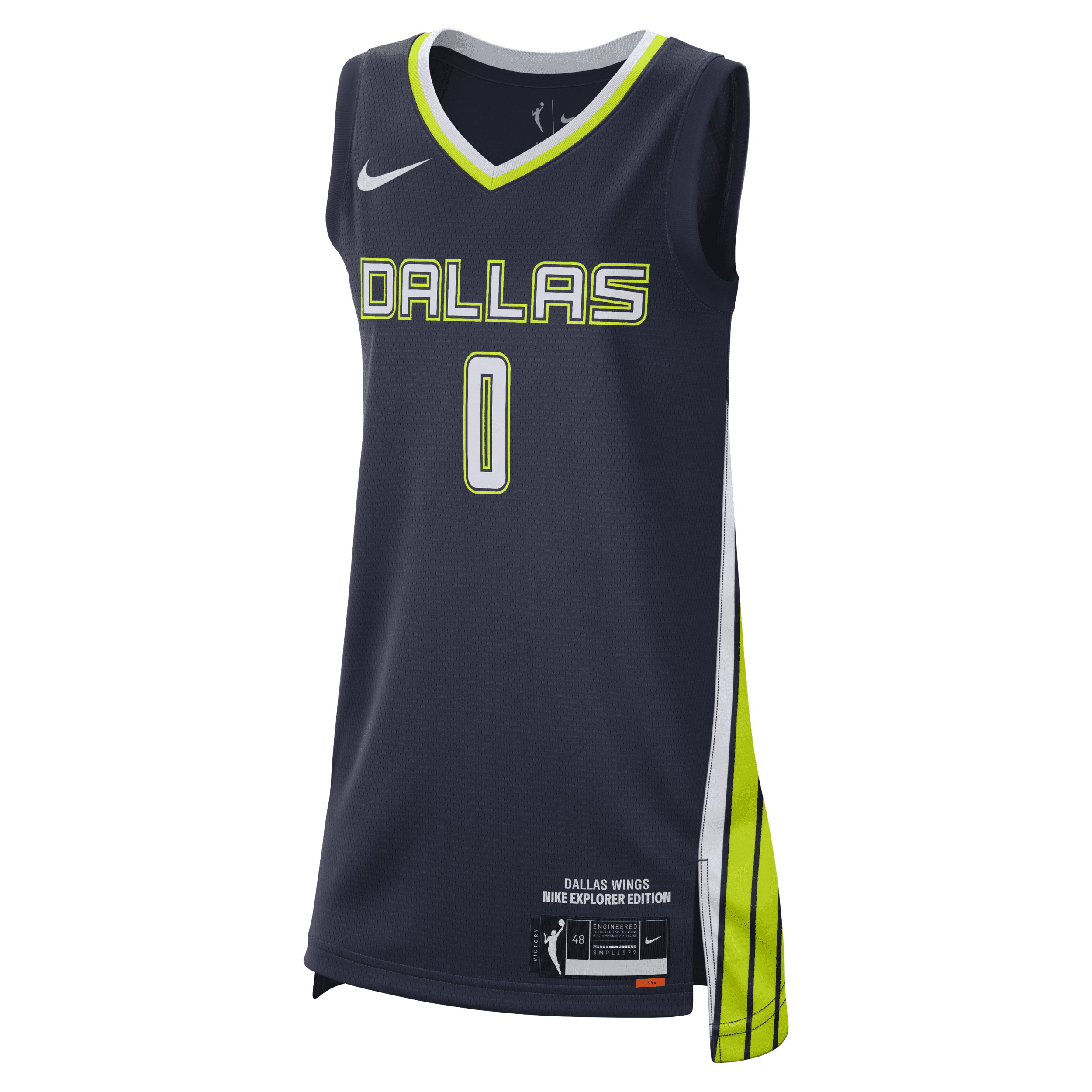 Nike Dallas Wings Explorer Edition  Women's Dri-fit Wnba Victory Jersey In Blue